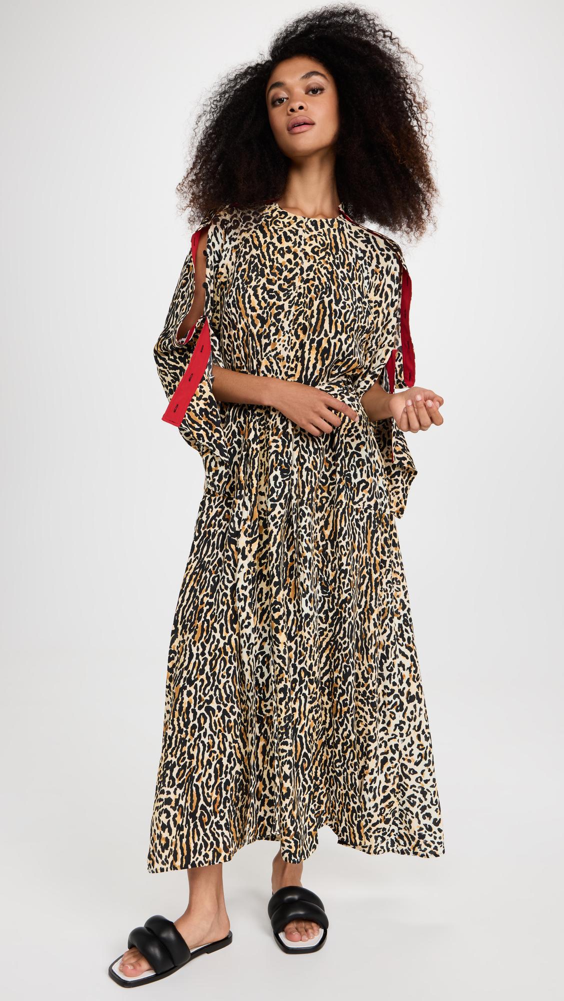 Proenza Schouler Leopard Crepe Dress | Lyst
