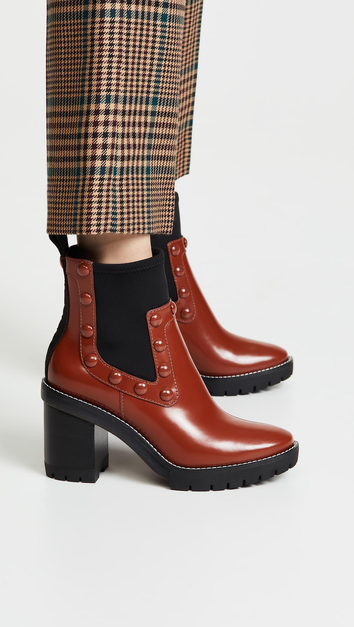 preston studded bootie
