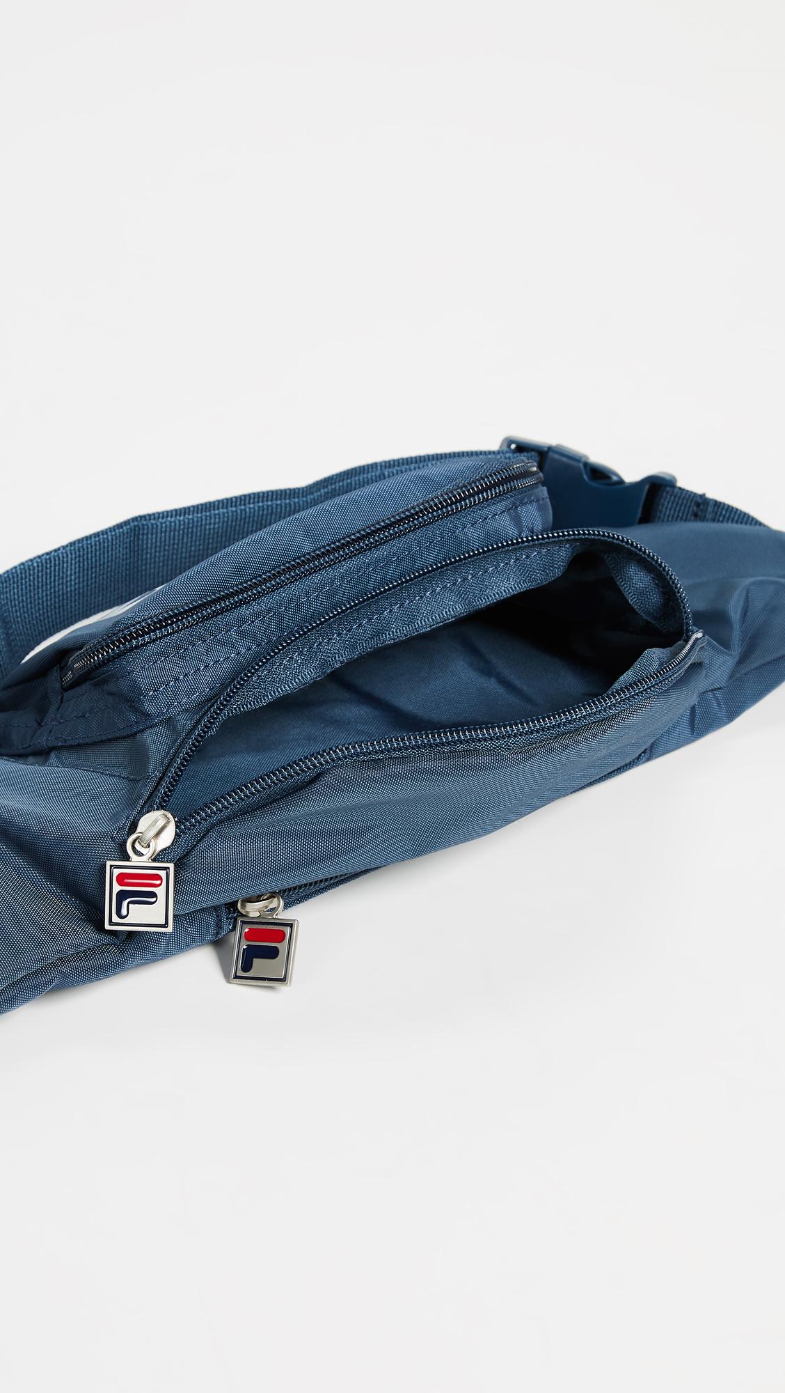 fila blue fanny pack