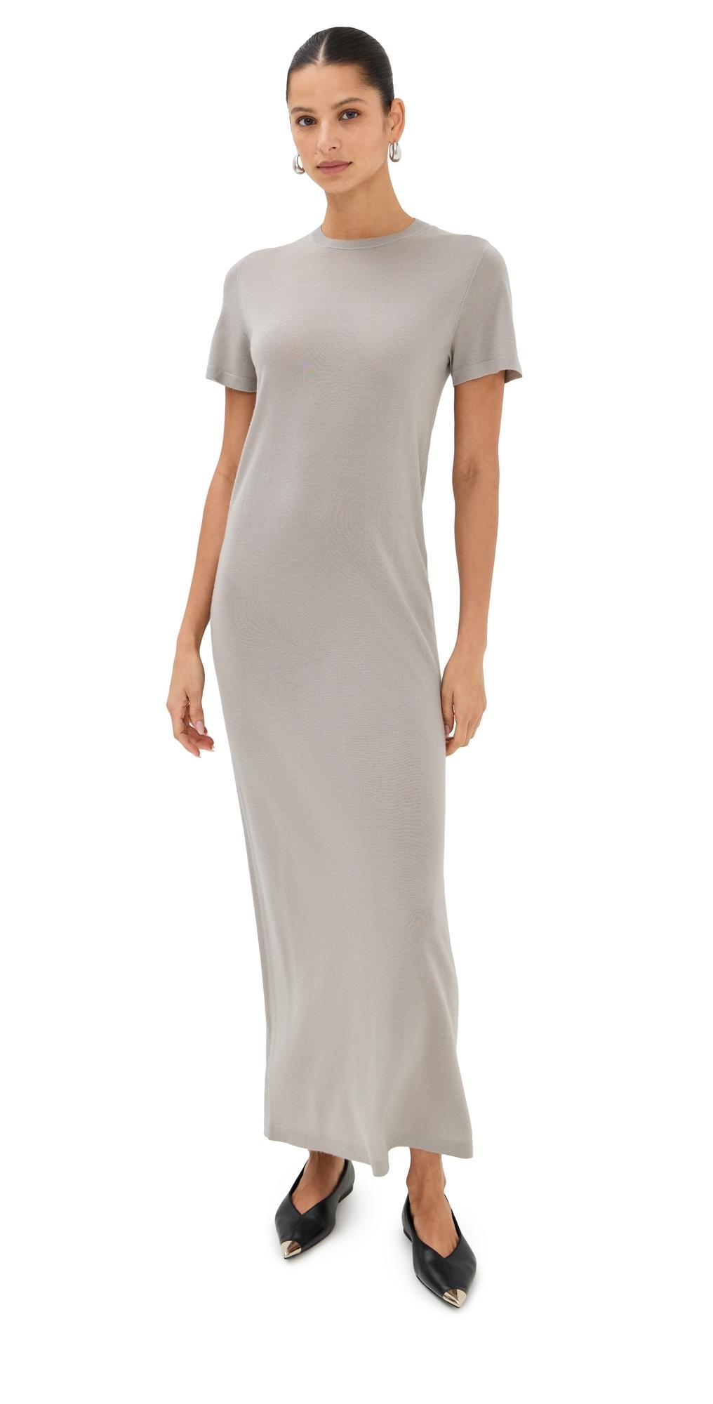 Co. Knit T-Shirt Dress in White | Lyst Co. Knit T-Shirt Dress in White | Lyst