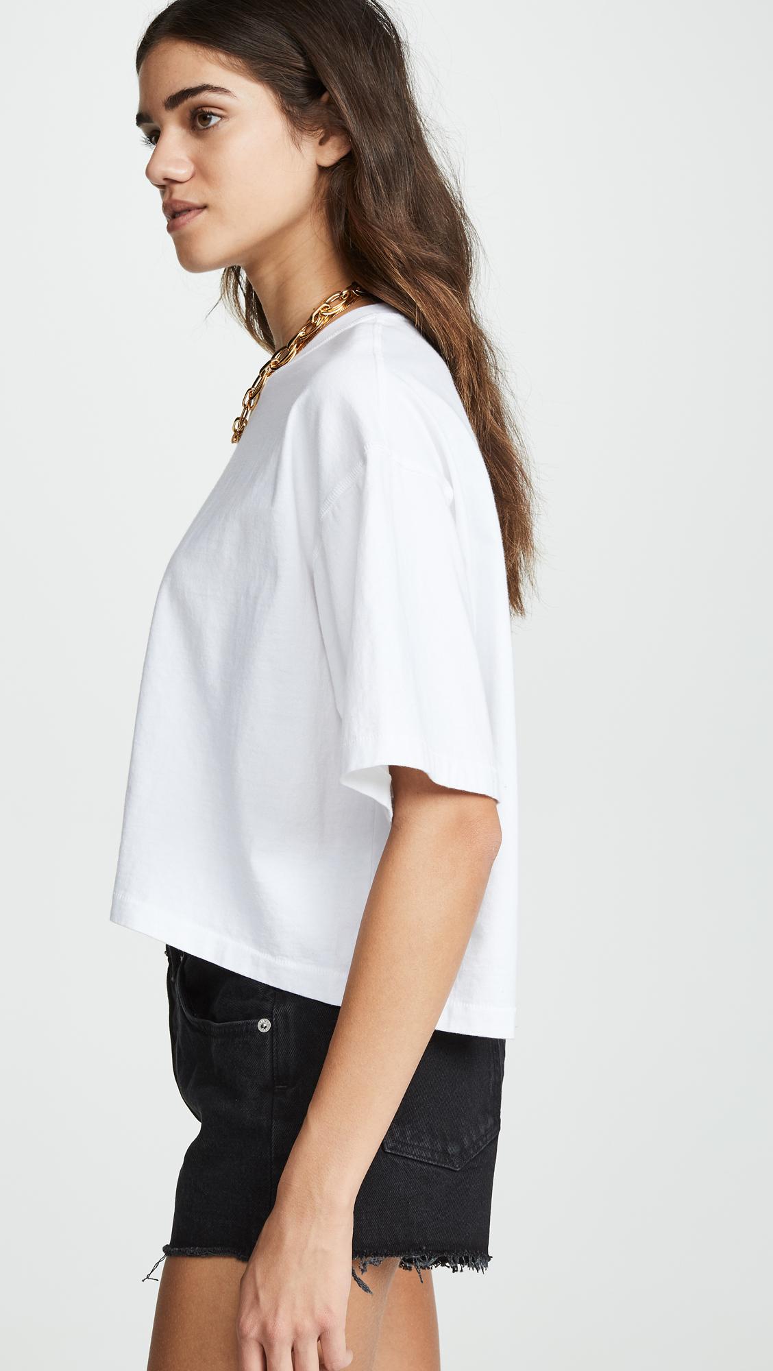 agolde boxy tee