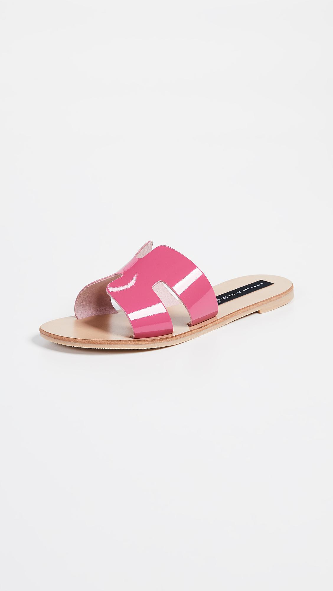 steve madden neon slides