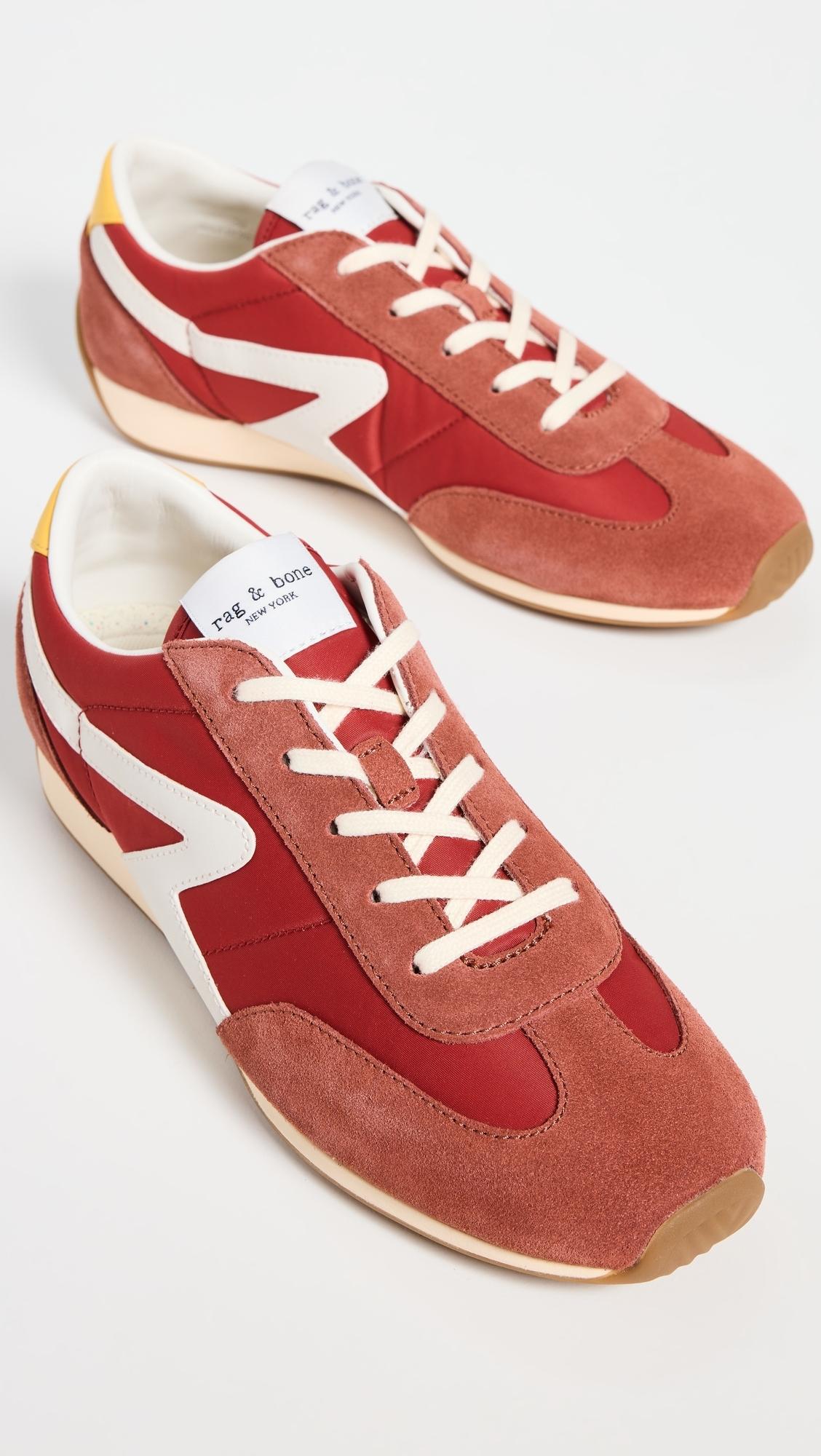 Rag Bone Retro Runner Slim Sneakers in Red Lyst