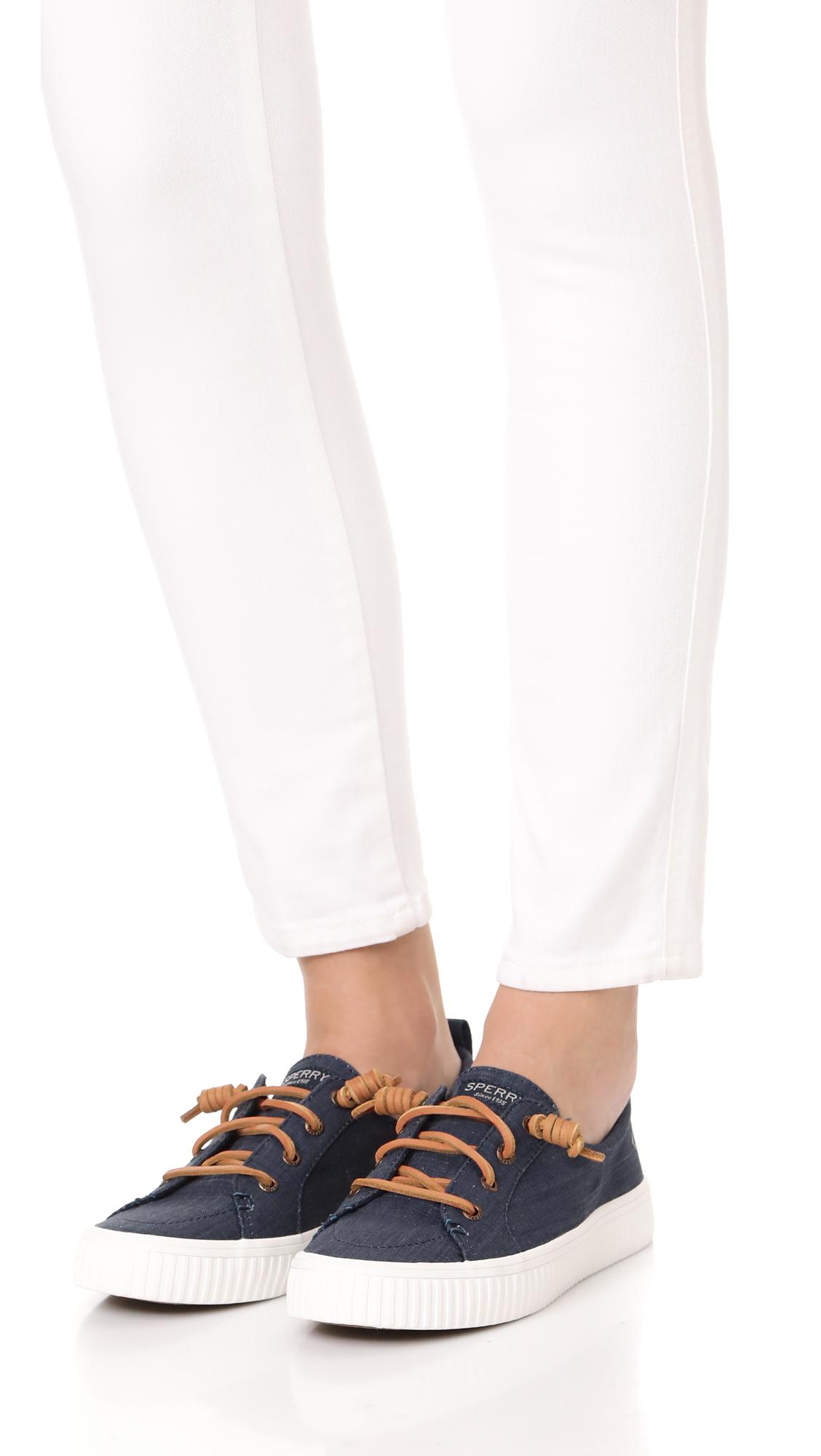 sperry crest vibe sneaker navy