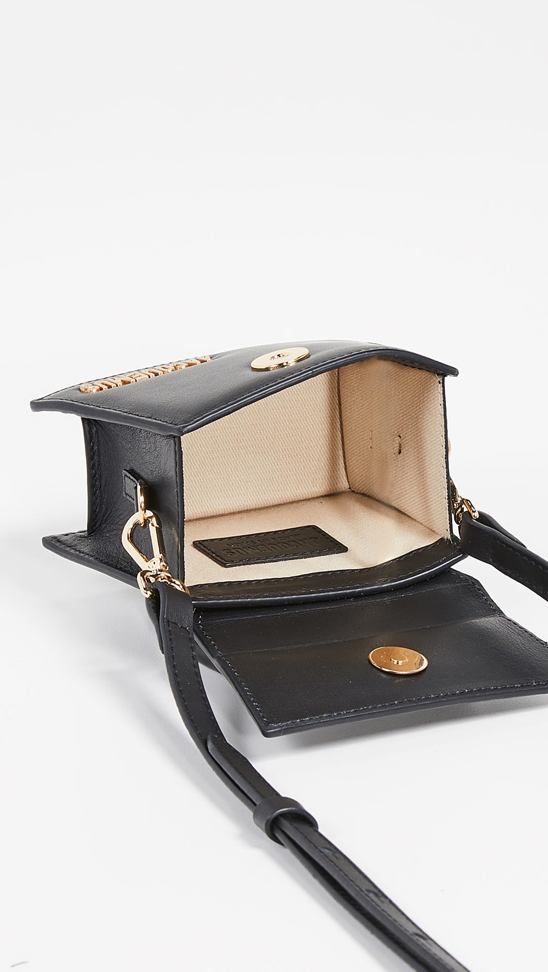 Jacquemus Leather Le Chiquito Mini Bag (SHF-17054) – LuxeDH