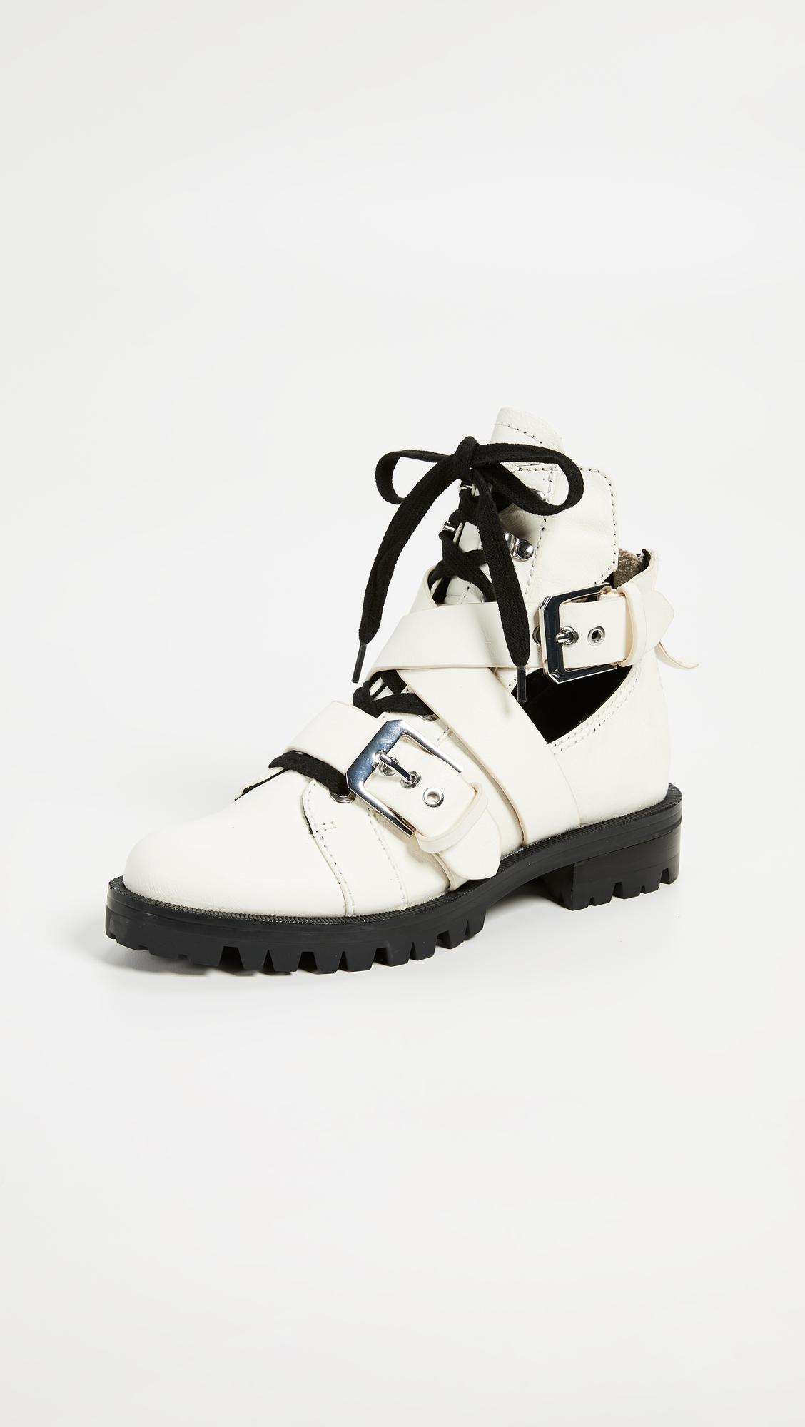 croc boots topshop