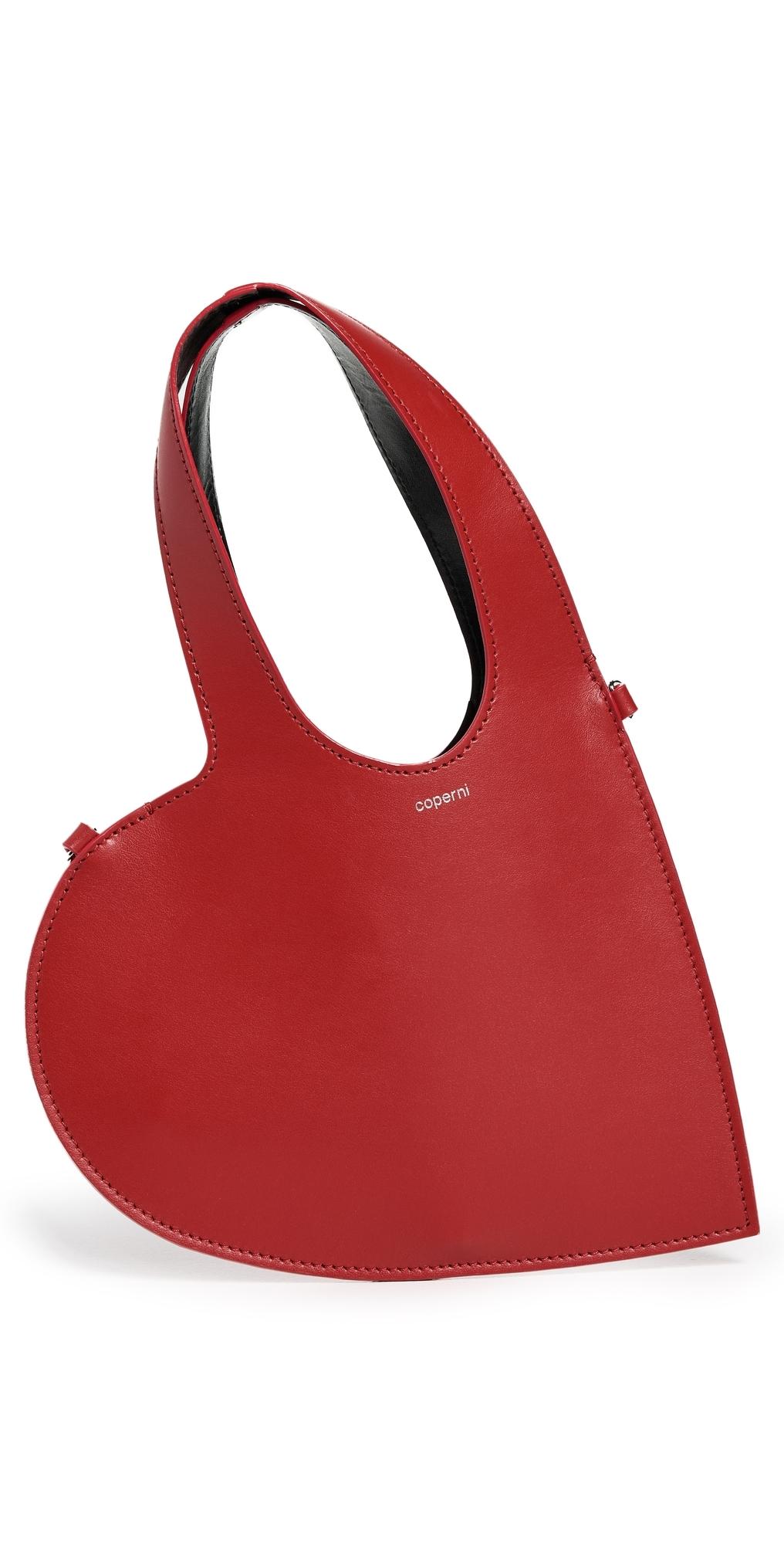Coperni Crossbody Baby Heart Tote Bag in Red | Lyst