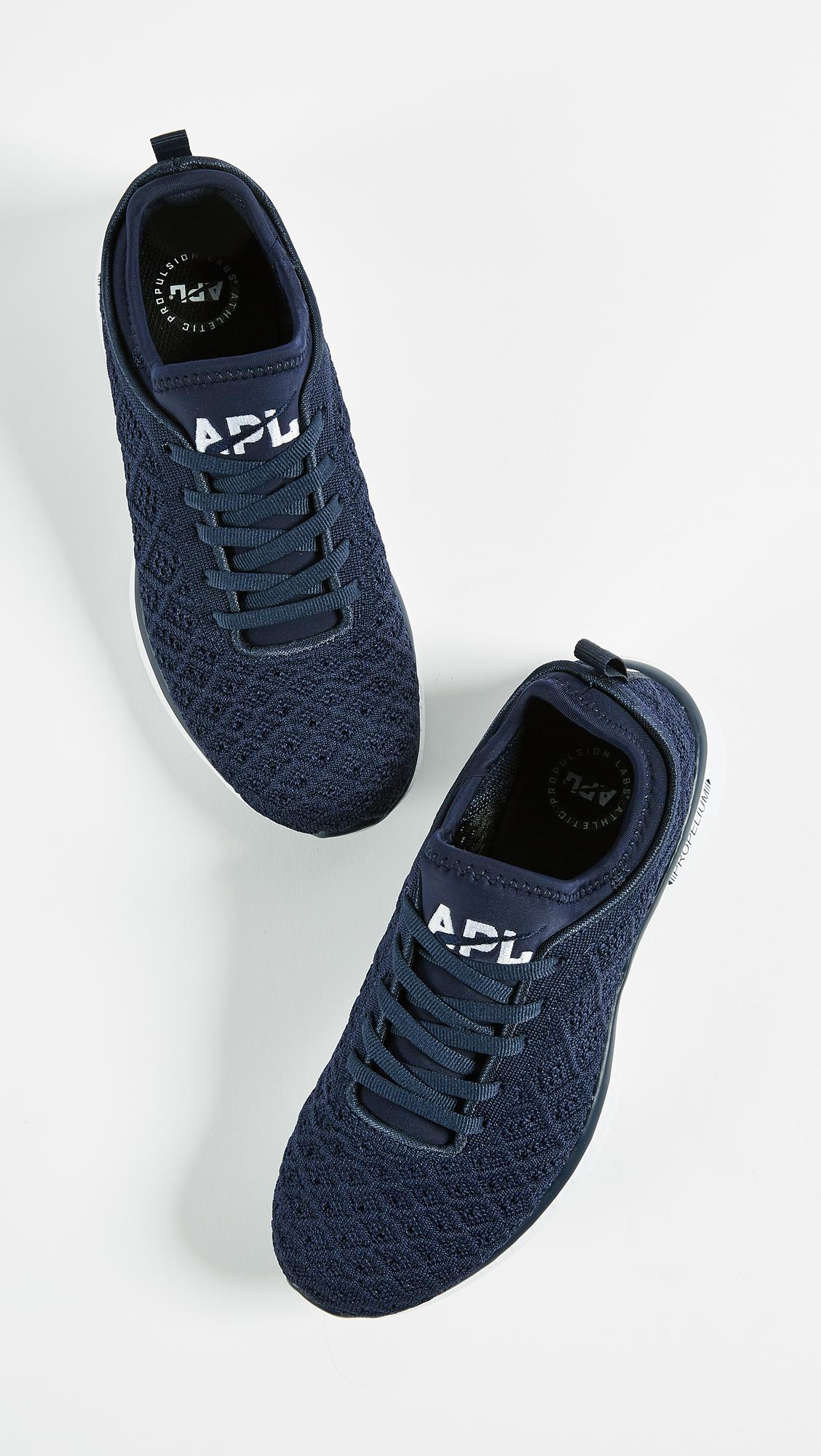 apl navy sneakers