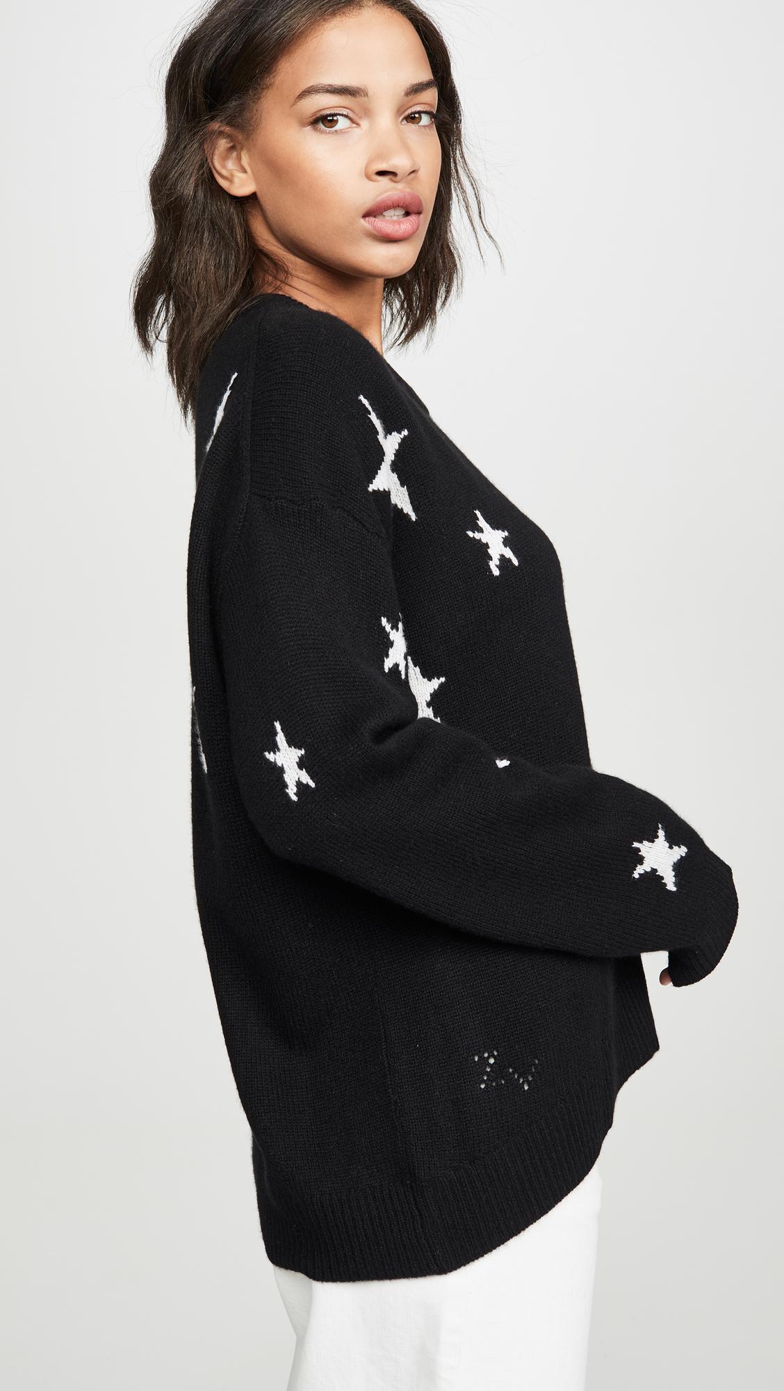 zadig and voltaire markus star sweater