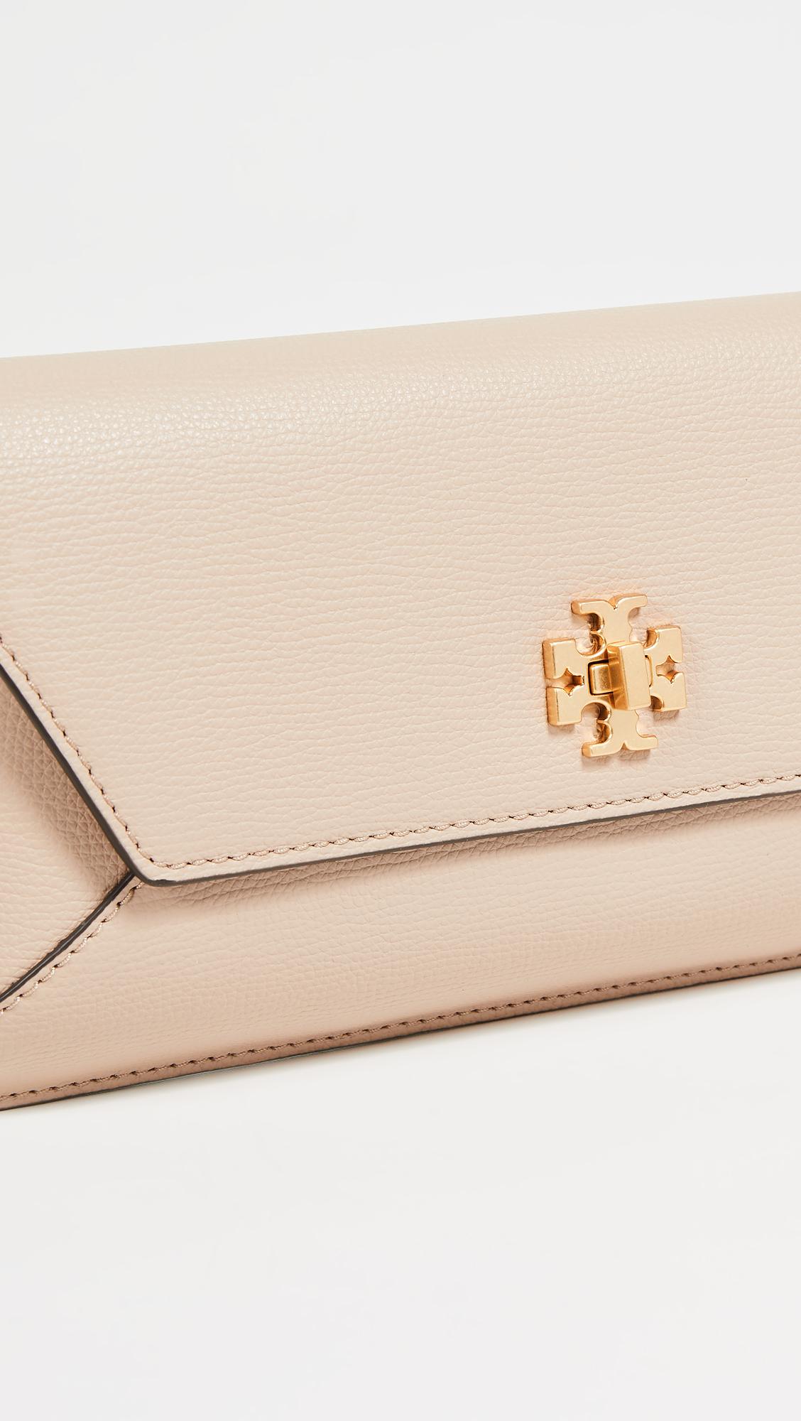 Tory Burch Kira Envelope Clutch in Natural | Lyst