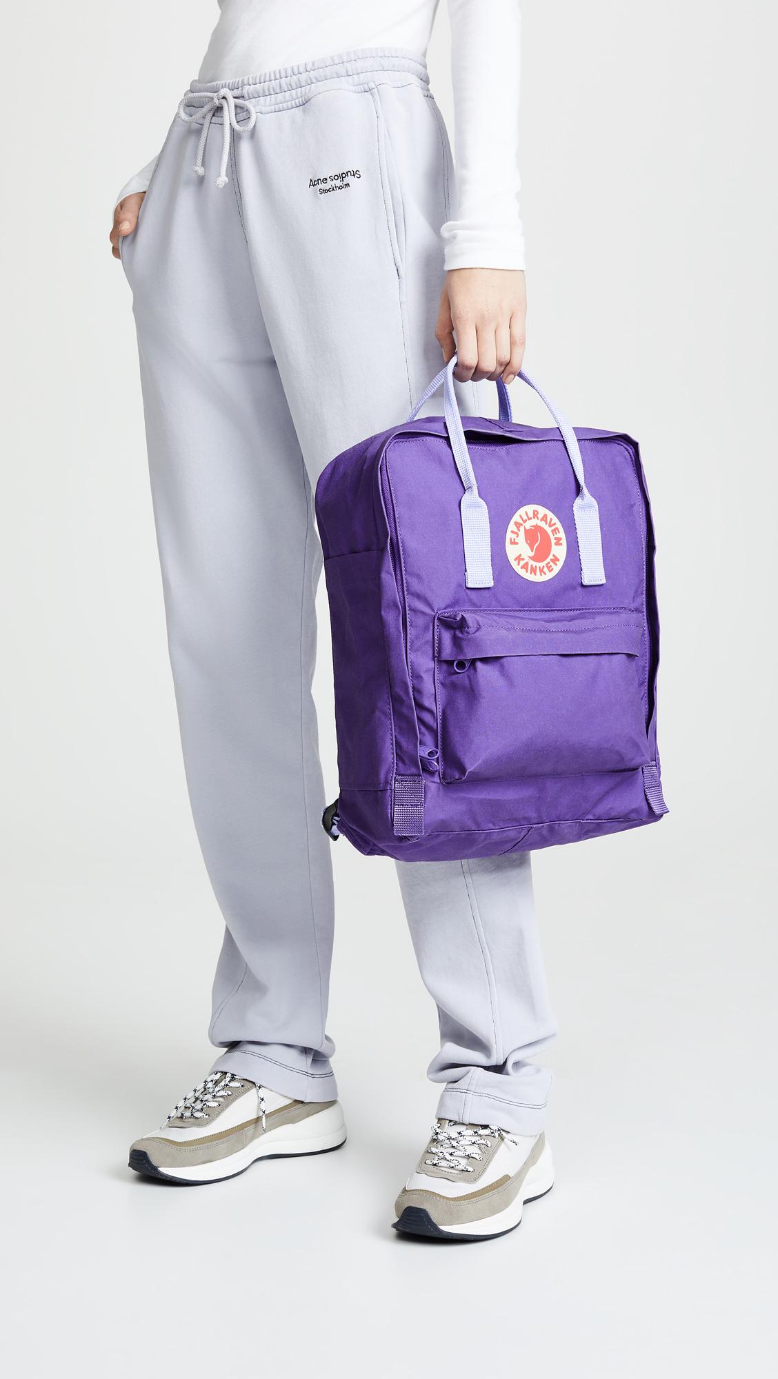 kanken purple violet