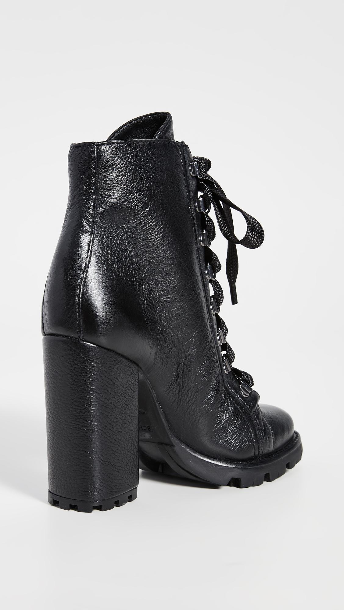 zara lace up black boots