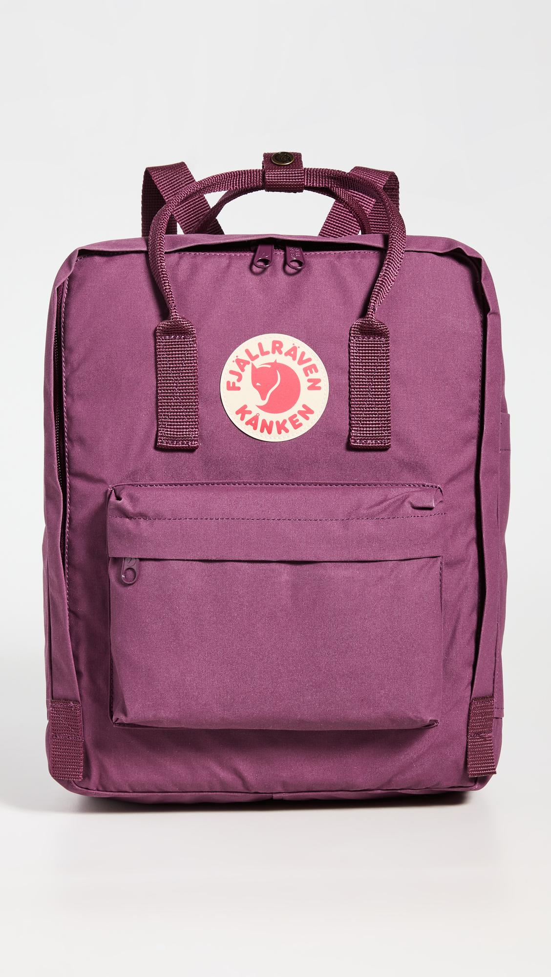 kanken backpack purple