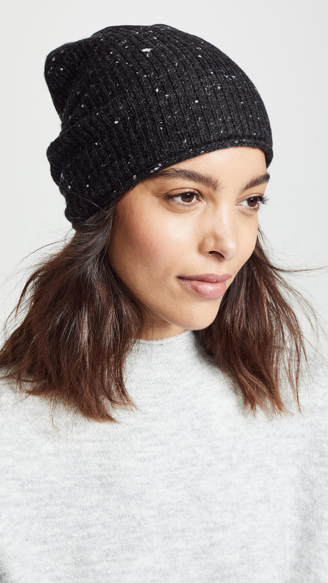 madewell pink beanie