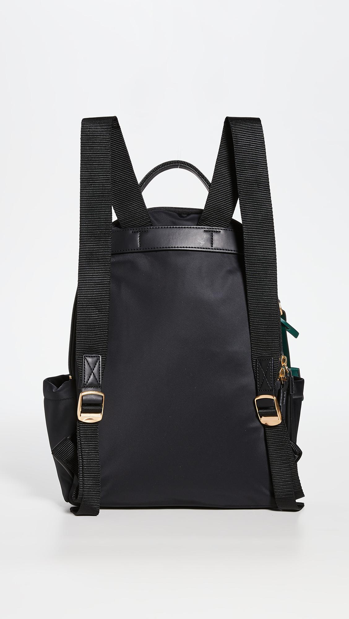 Tory Burch Virginia Nylon Flap Backpack - Farfetch