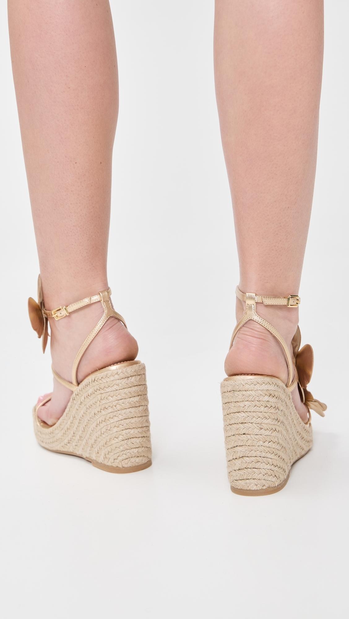Zimmermann Orchid Wedge 110 in Metallic | Lyst