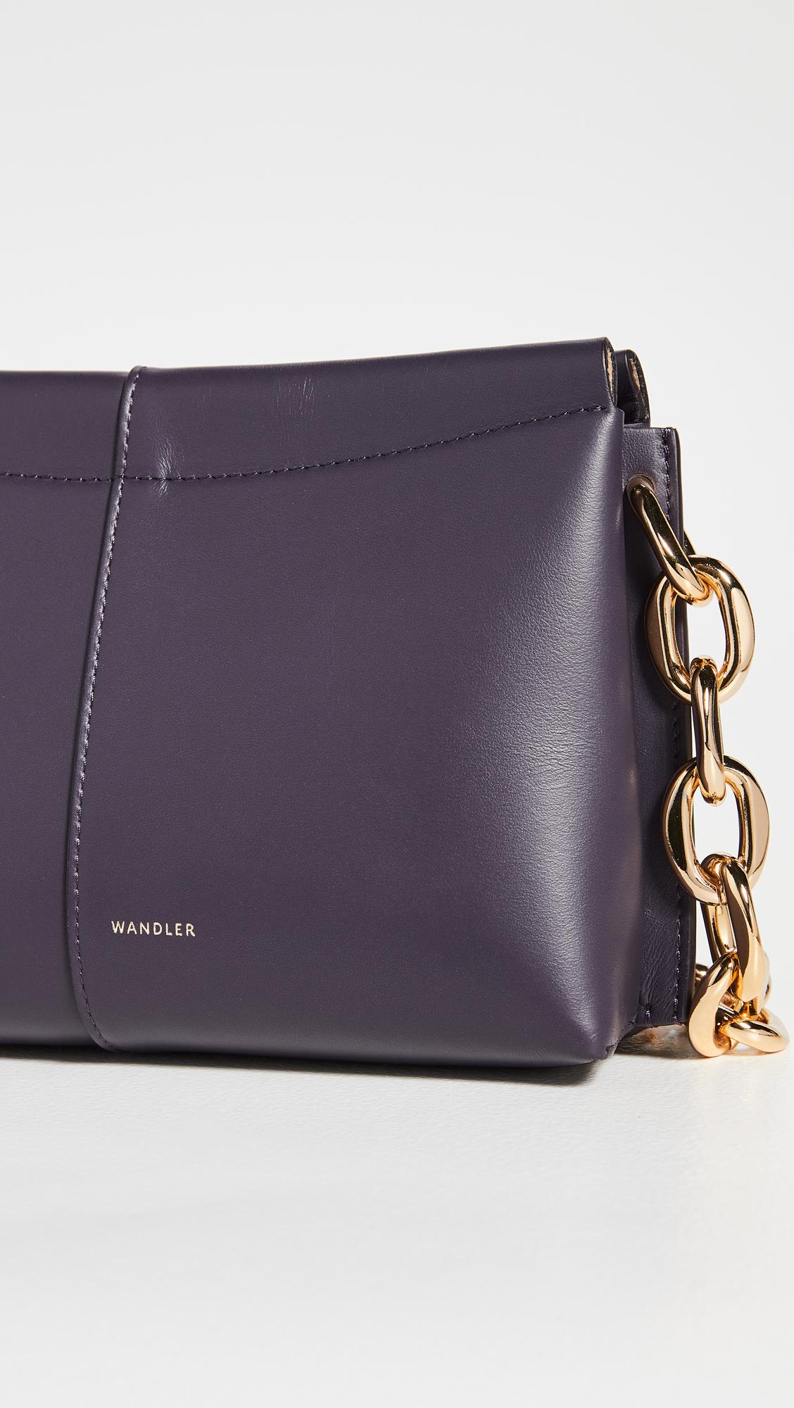 Wandler Leather Carly Mini Heavy Chain Bag - Lyst Wandler Leather Carly Mini Heavy Chain Bag - Lyst