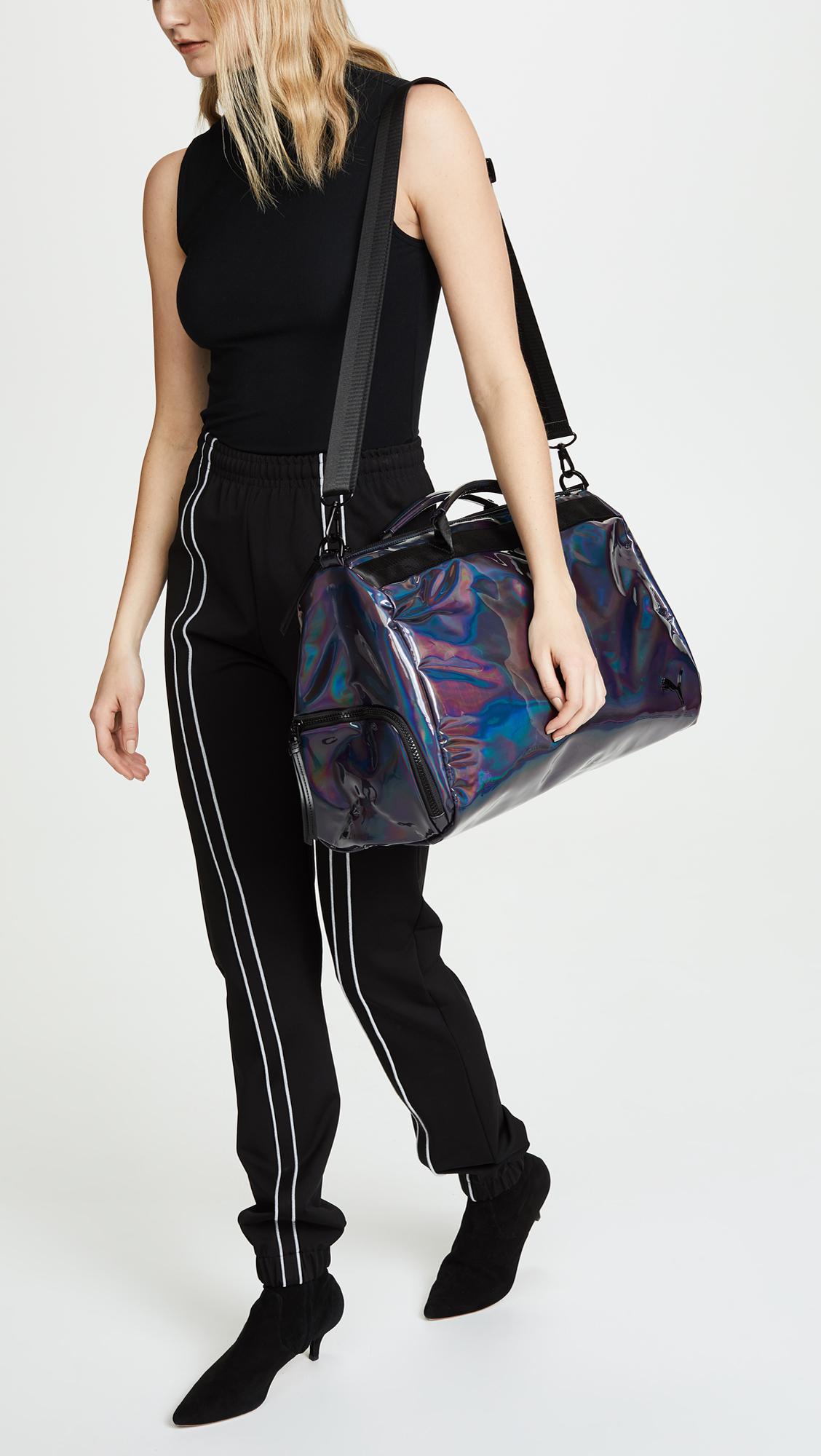 purple puma duffel bag