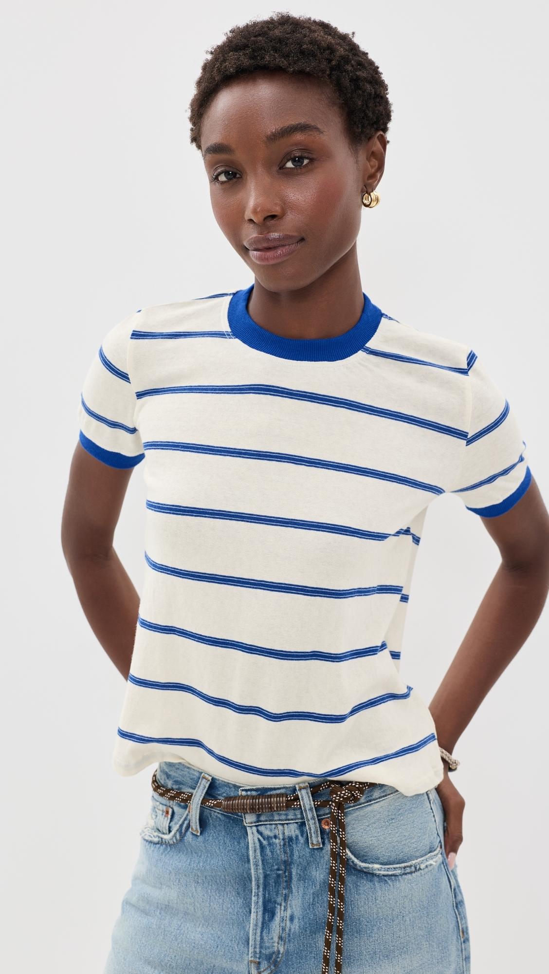ASKK NY/エーエスケーケーエヌワイTHIN STRIPE L/S Tシャツ ASKK NY T-shirts for Women | Online Sale up to 72% off | Lyst