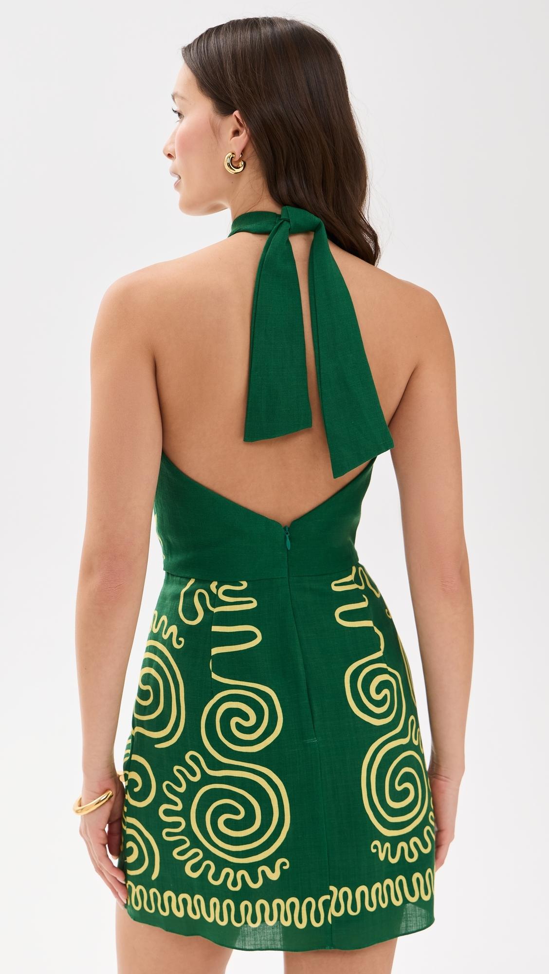 Cala De La Cruz Veneta Dress in Green | Lyst