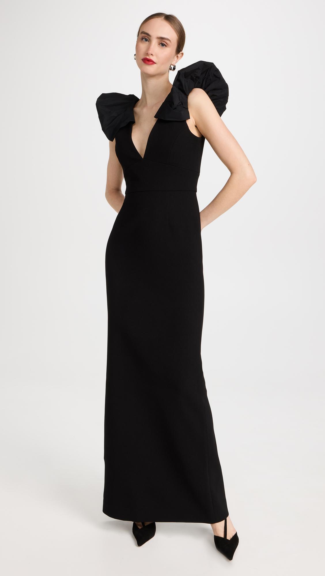 Rebecca Vallance Katie Gown in Black | Lyst
