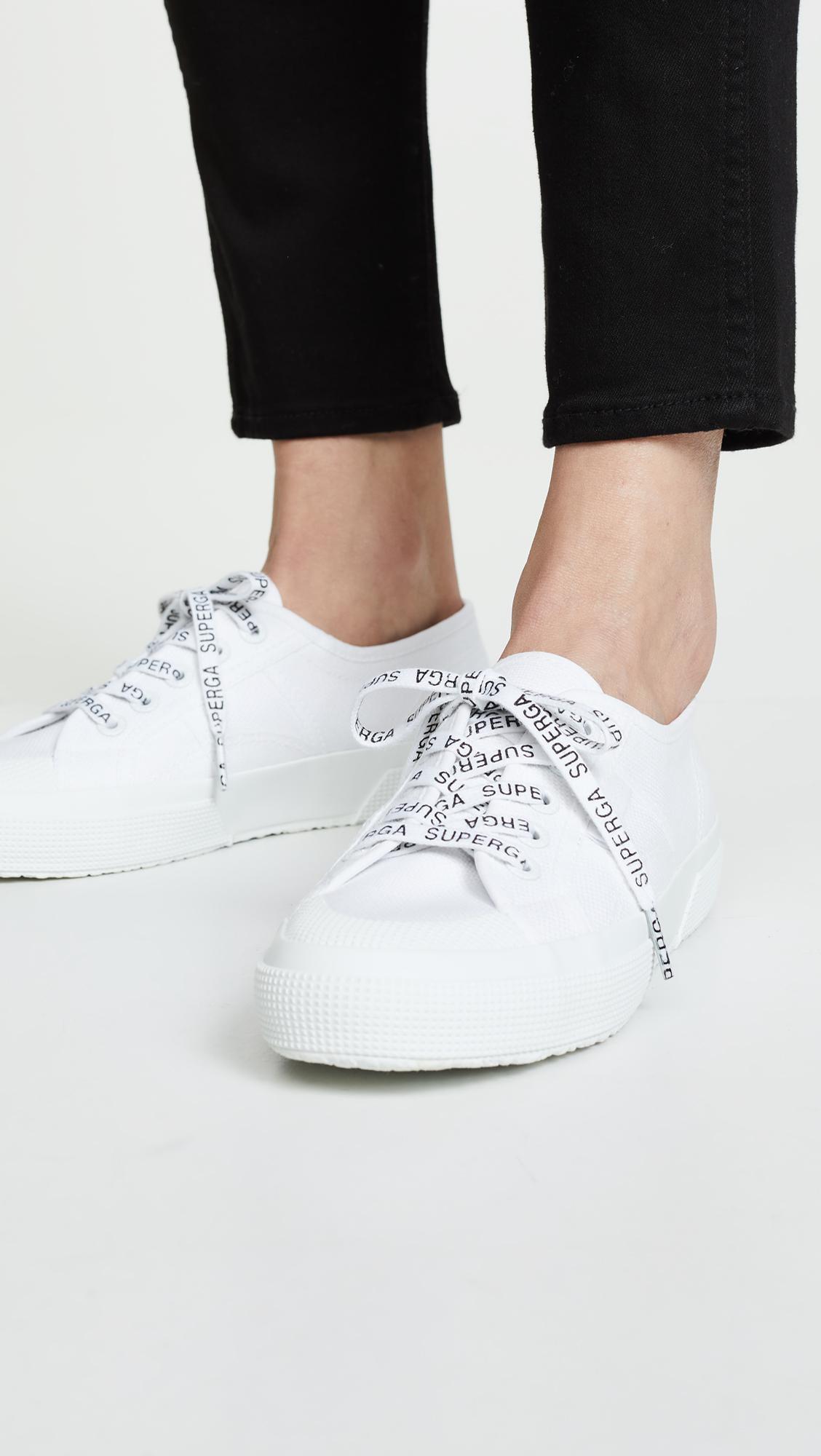 superga white out package sneakers