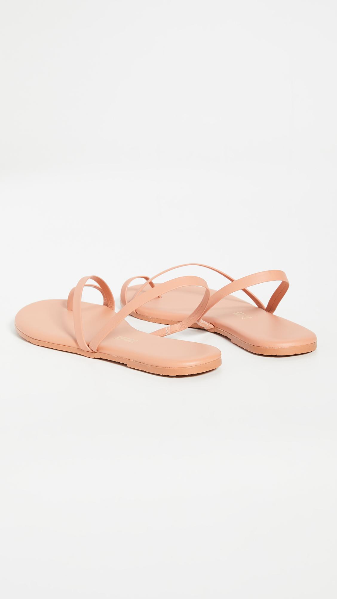 TKEES Leather Lc Sandals Lyst
