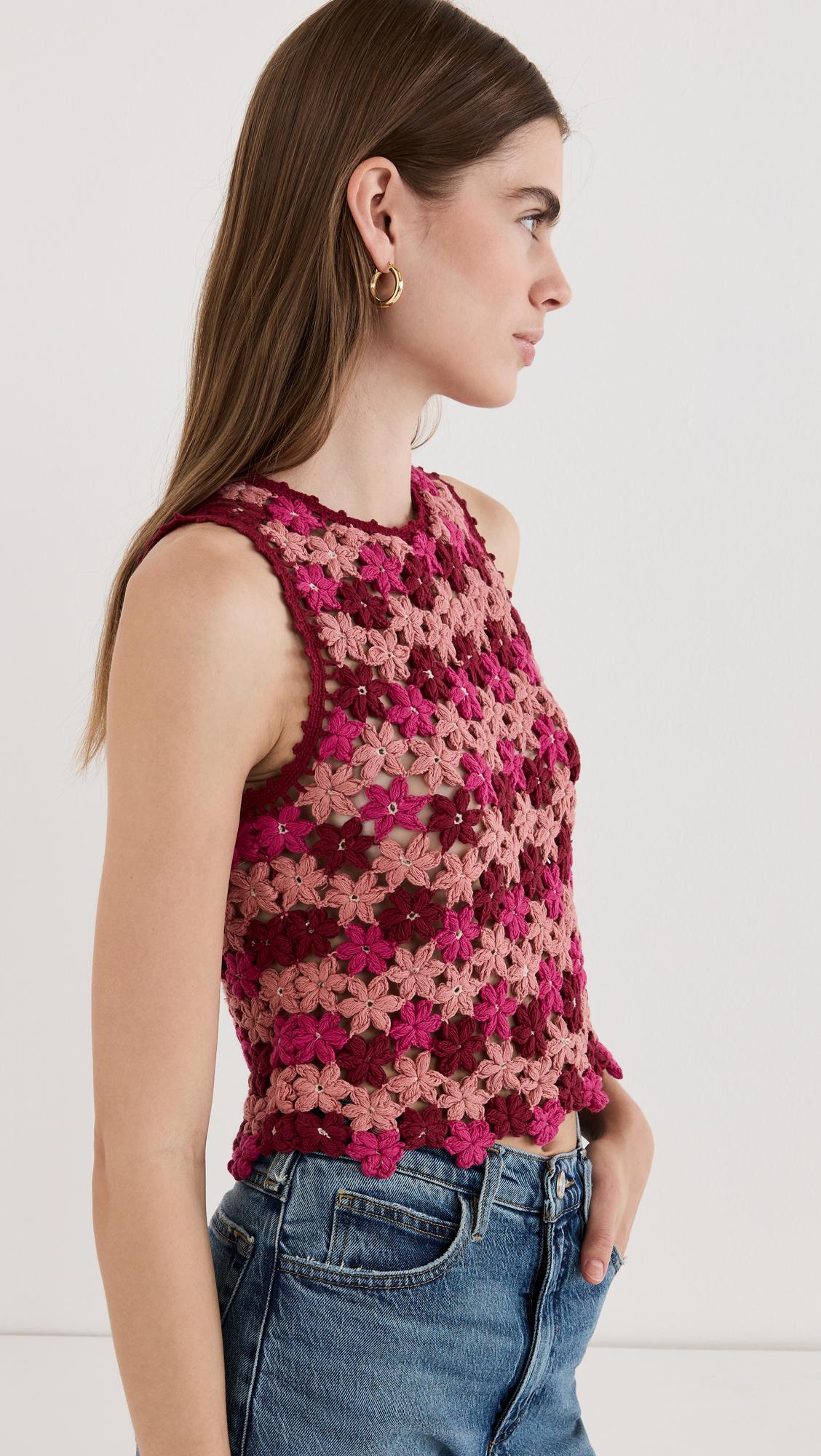 Alice and best sale olivia crochet top