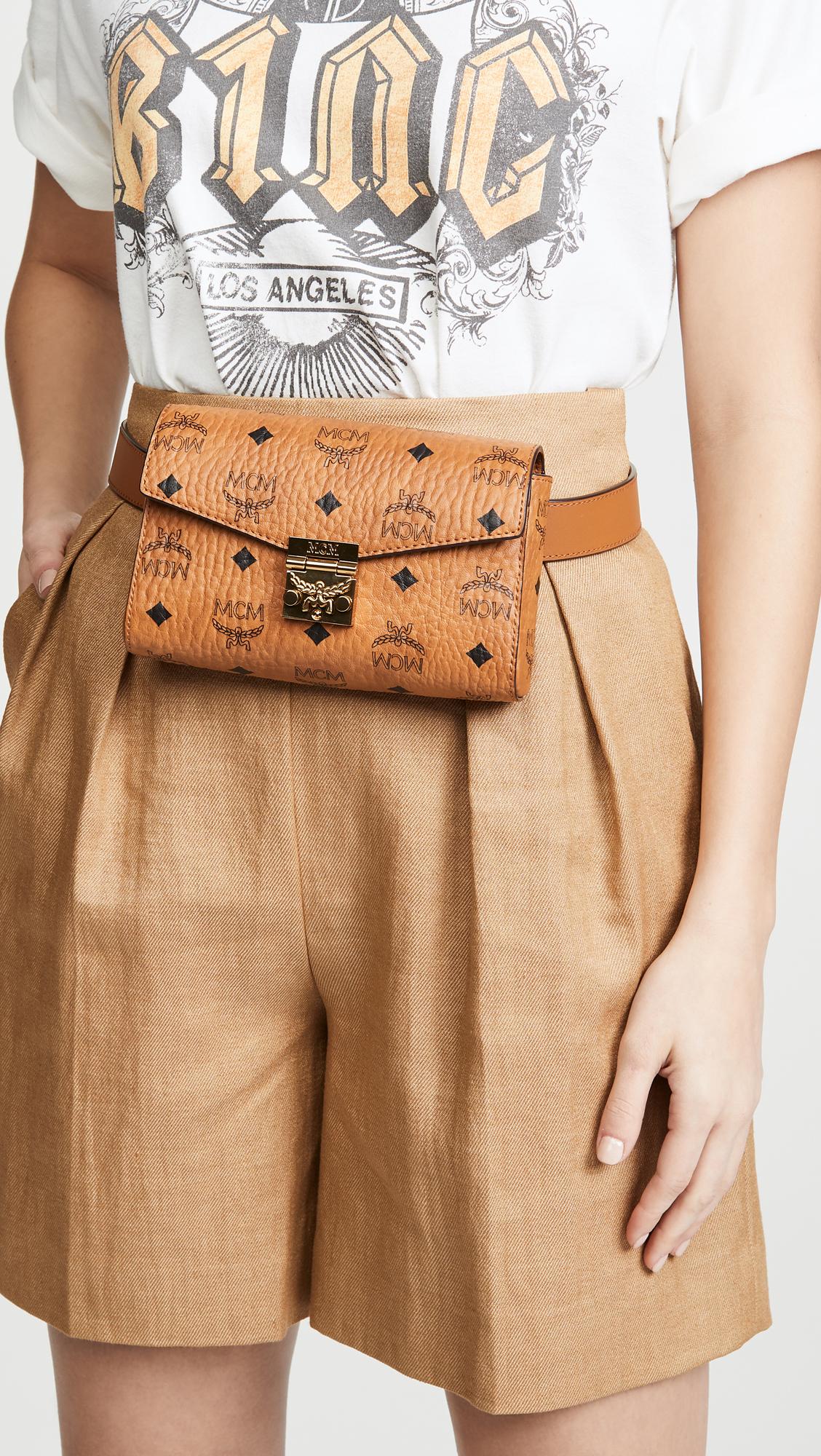 mcm patricia belt bag