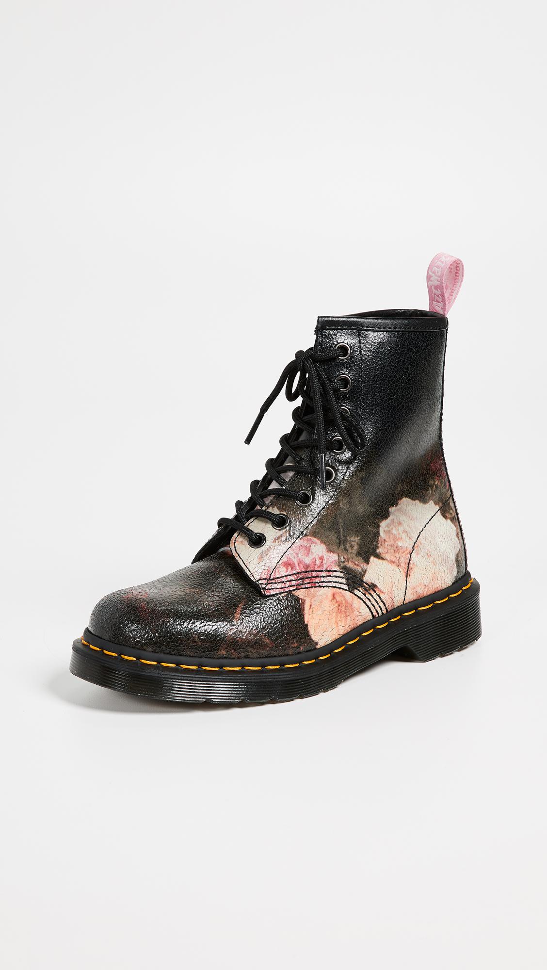 Dr. Martens 1460 Power Corruption & Lies Boots in Black | Lyst