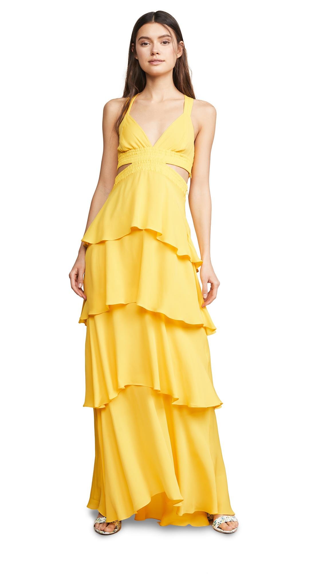 alc lita cutout gown