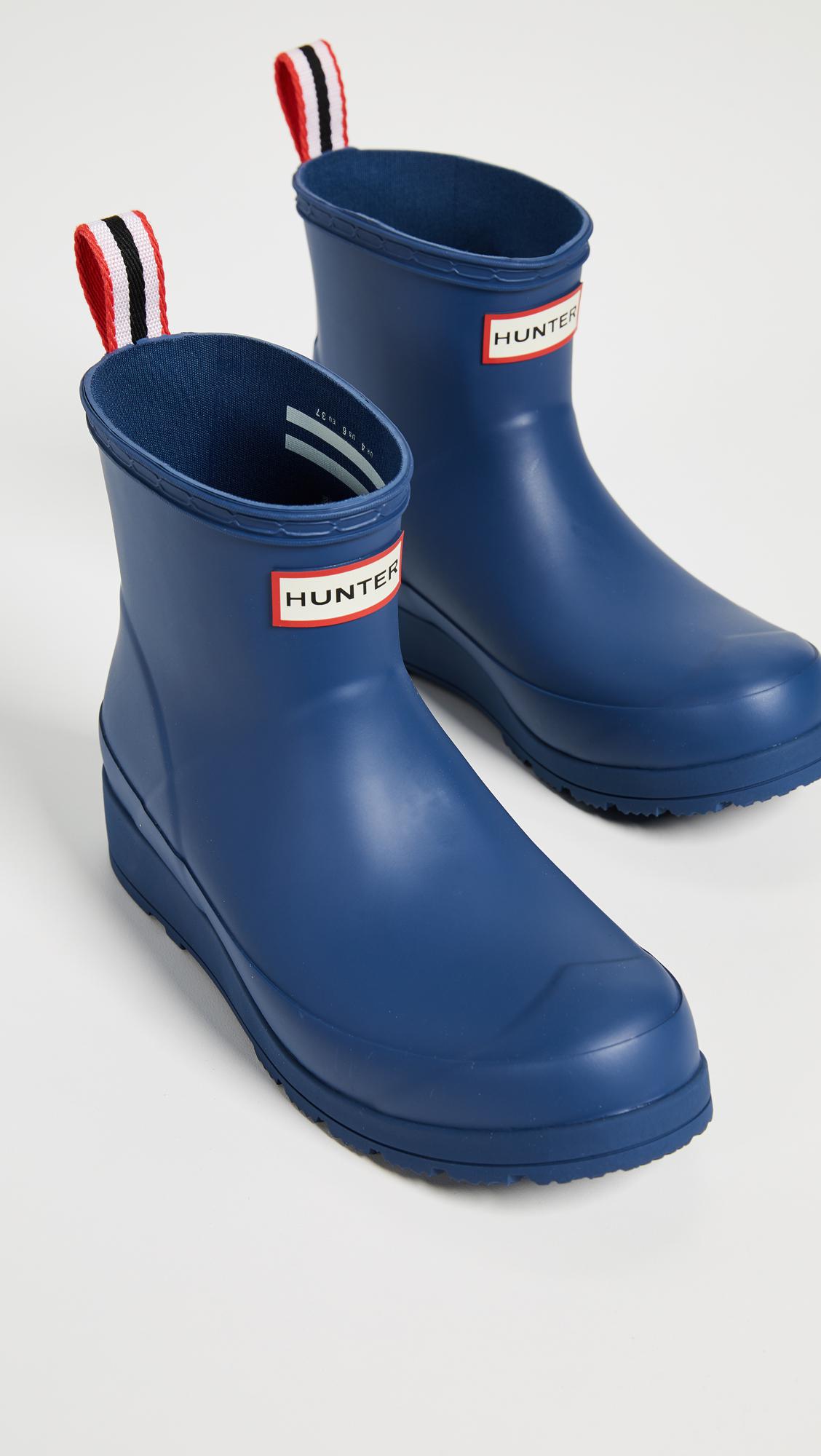 peak blue hunter boots