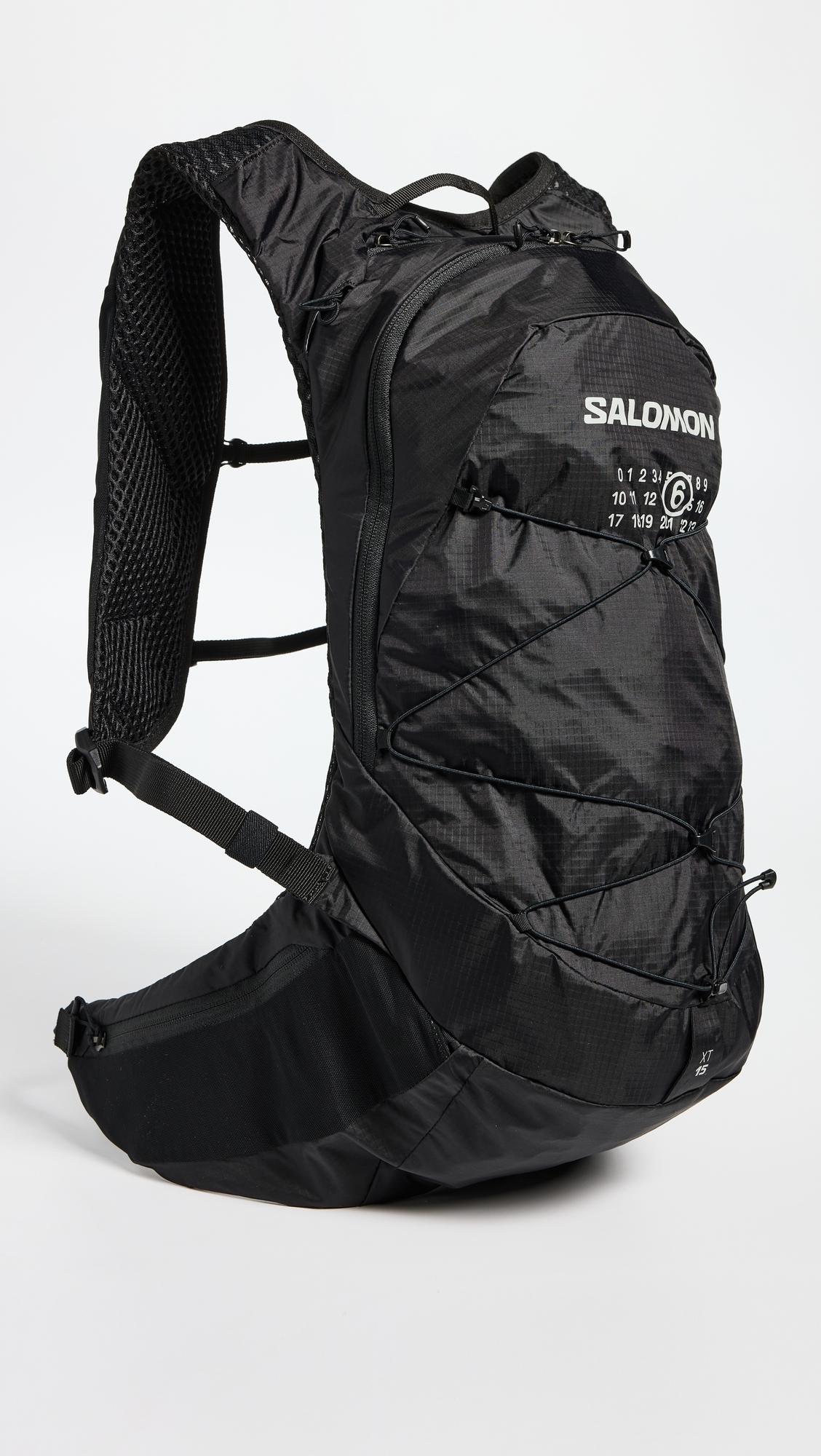 MM6 by Maison Margiela Xt 15 X Salomon Backpack in Black for Men