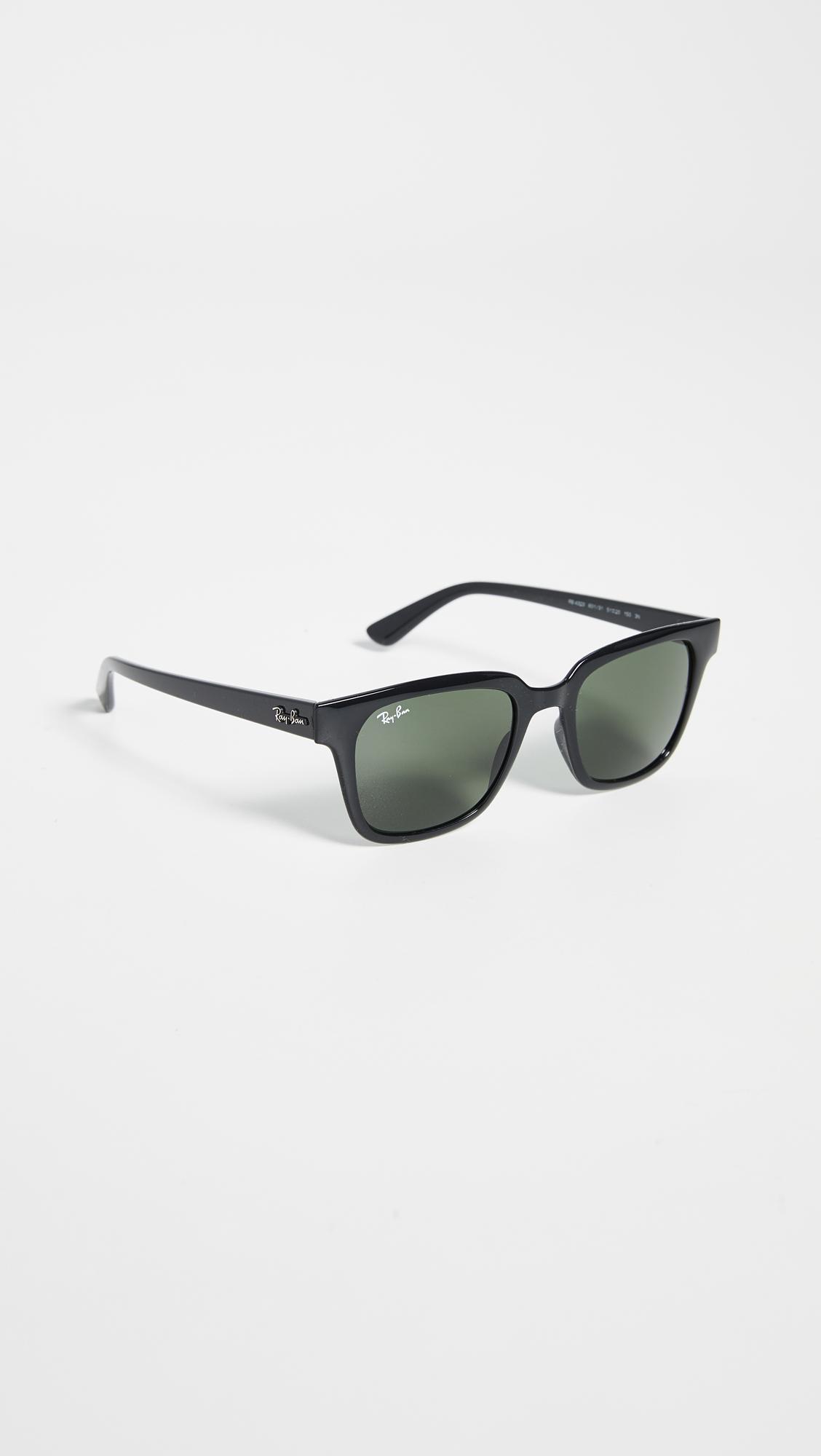 Ray-Ban Highstreet Wayfarer Sunglasses in Black - Lyst