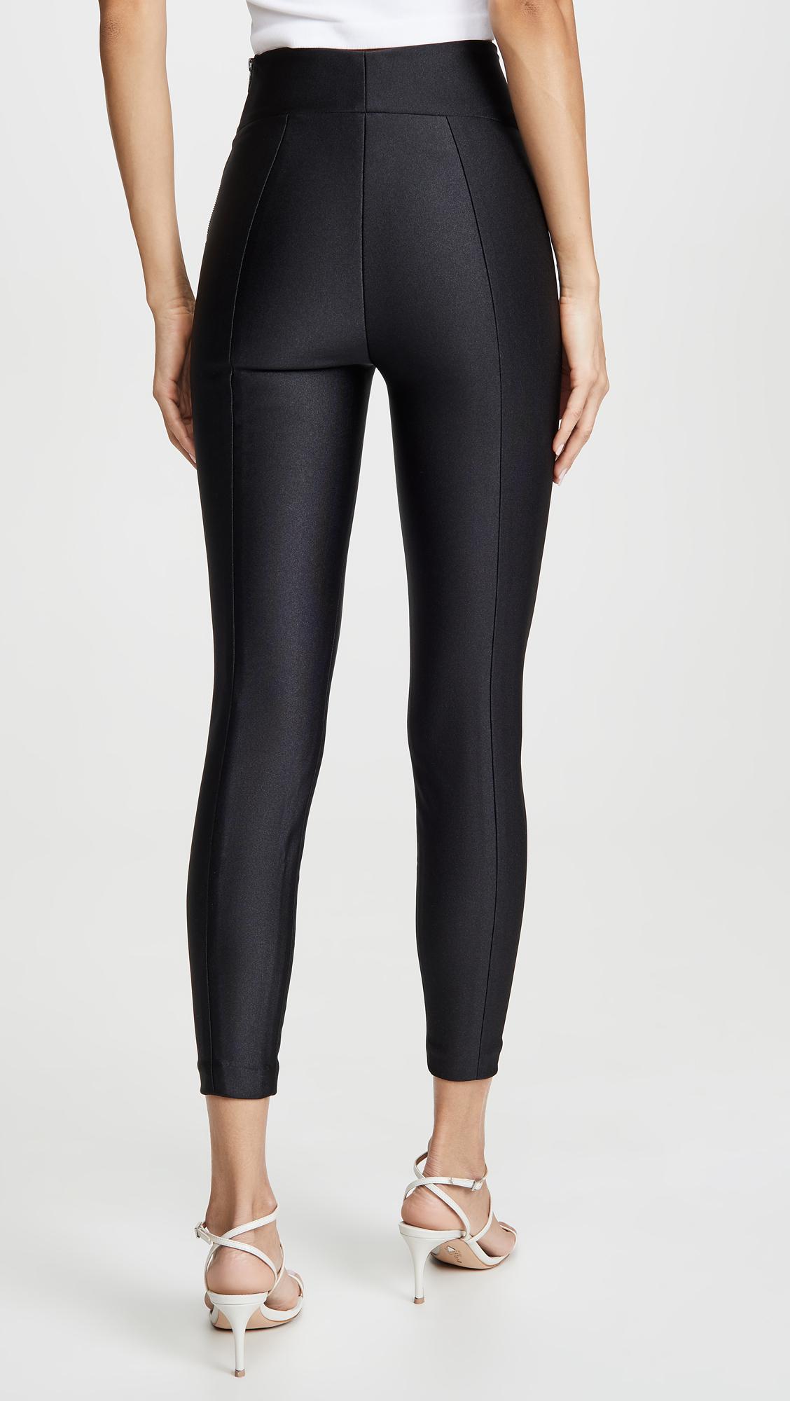 GOOD AMERICAN Boss High Shine Pants in 