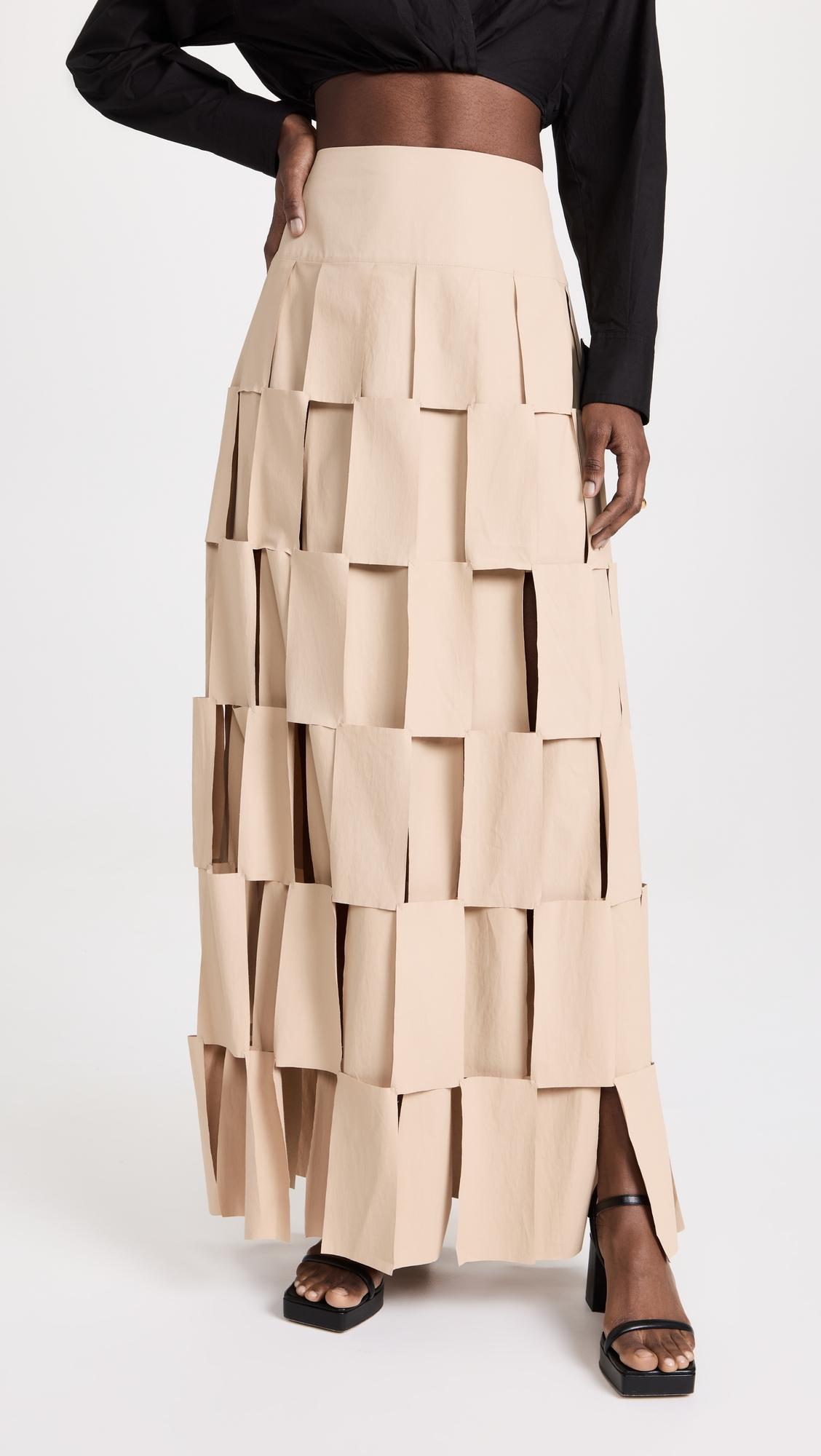 スカート mieliinvariant DOUBLE LAYER MANISH SKIRT Skirts – Manish Gharat