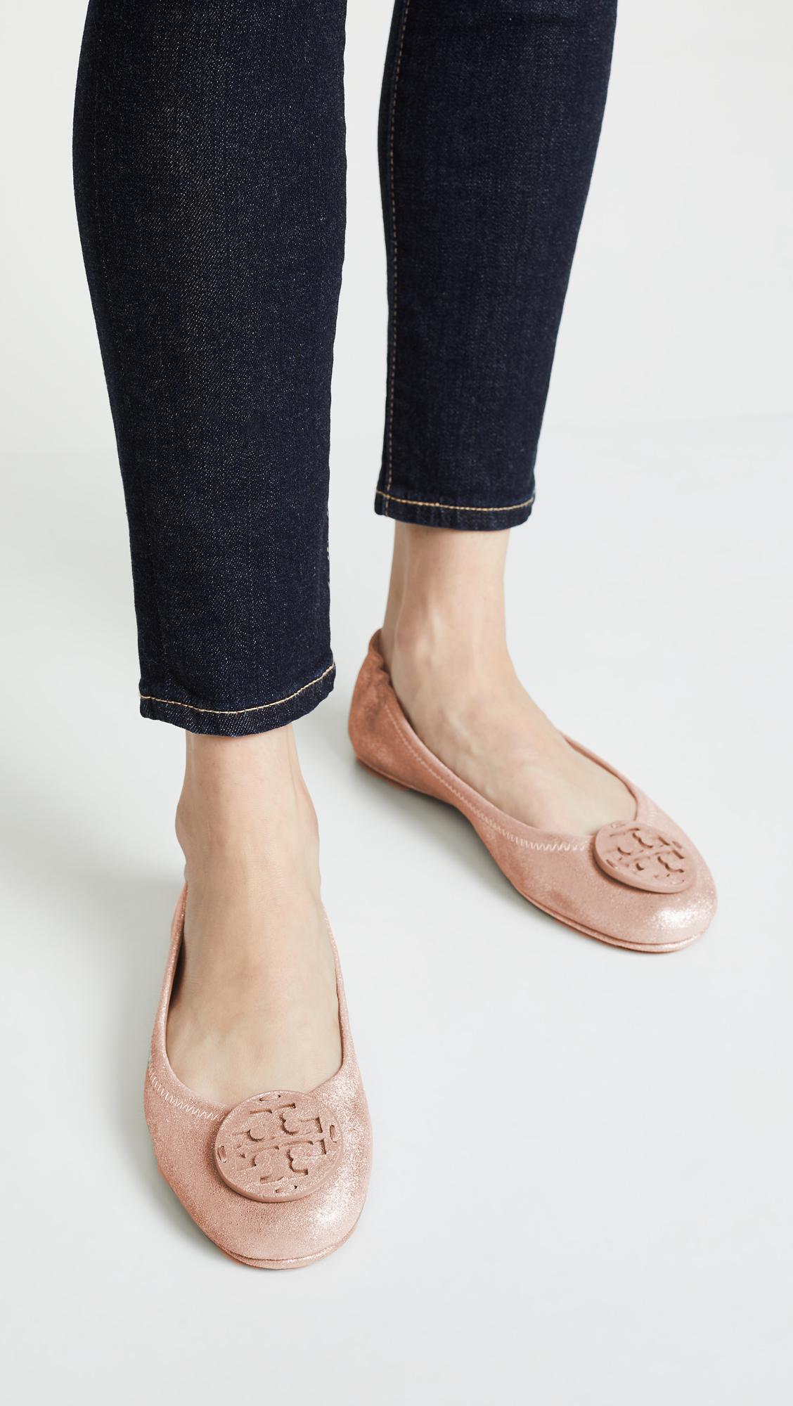 Minnie travel ballet flat Clearance