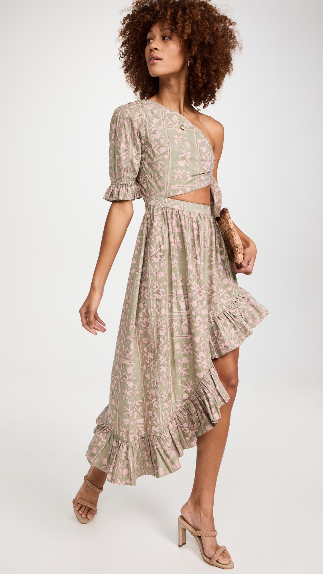 Cleobella Cotton Paola Ankle Dress | Lyst