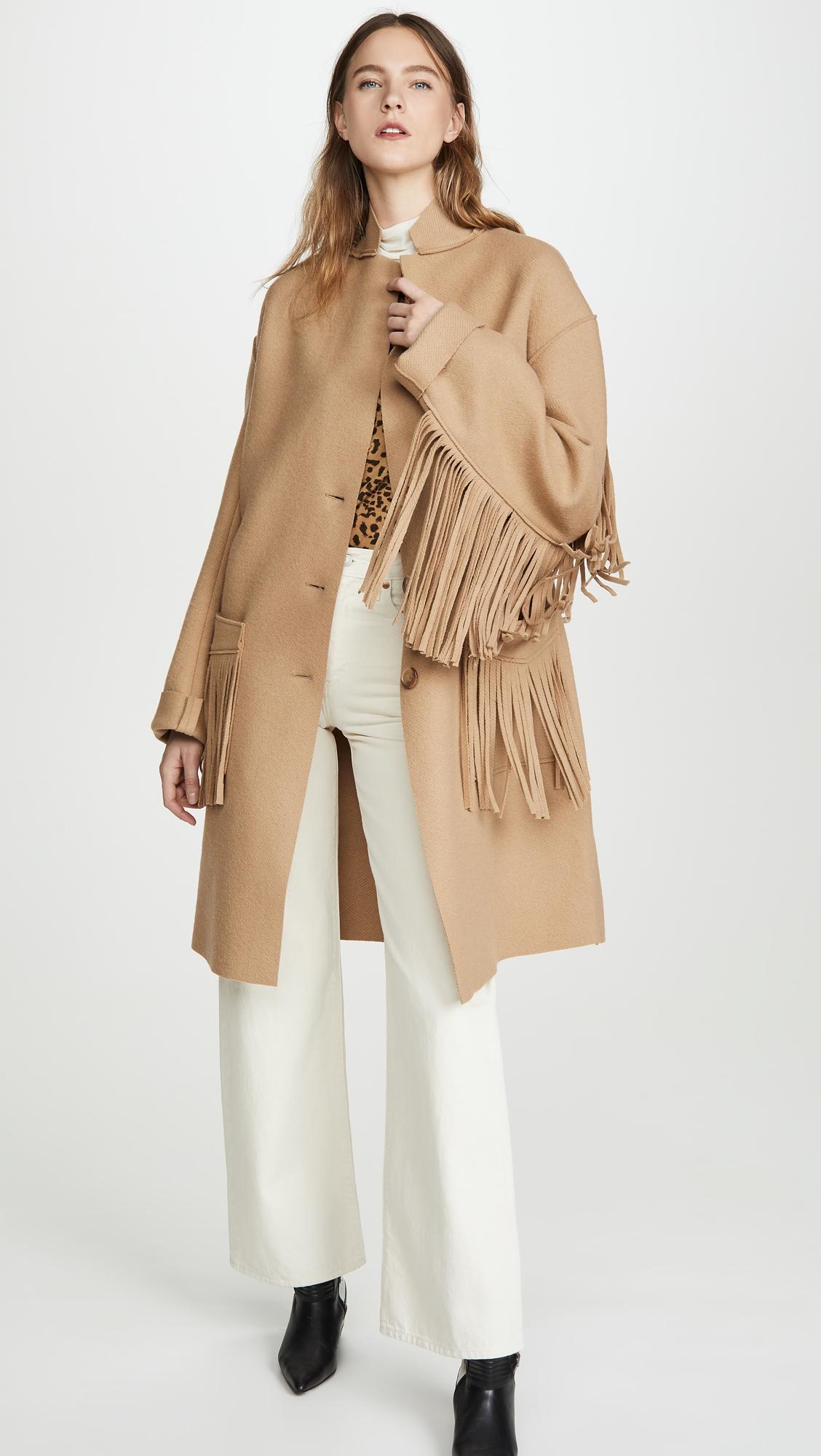 R13 fringe jacket best sale