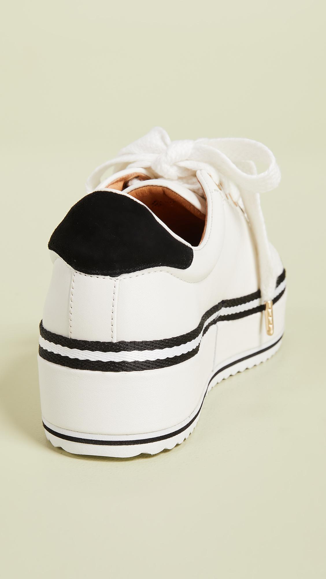 Joie dabnis stripe sneakers outlet