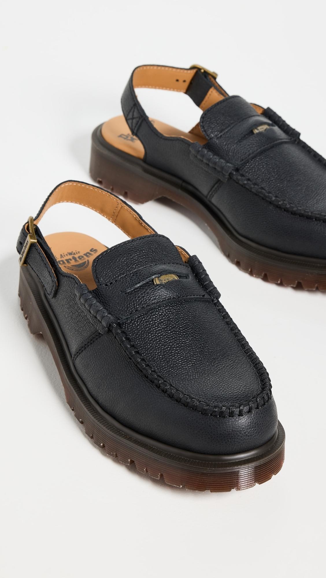 Dr. Martens Penton Slingback Loafers in Black | Lyst