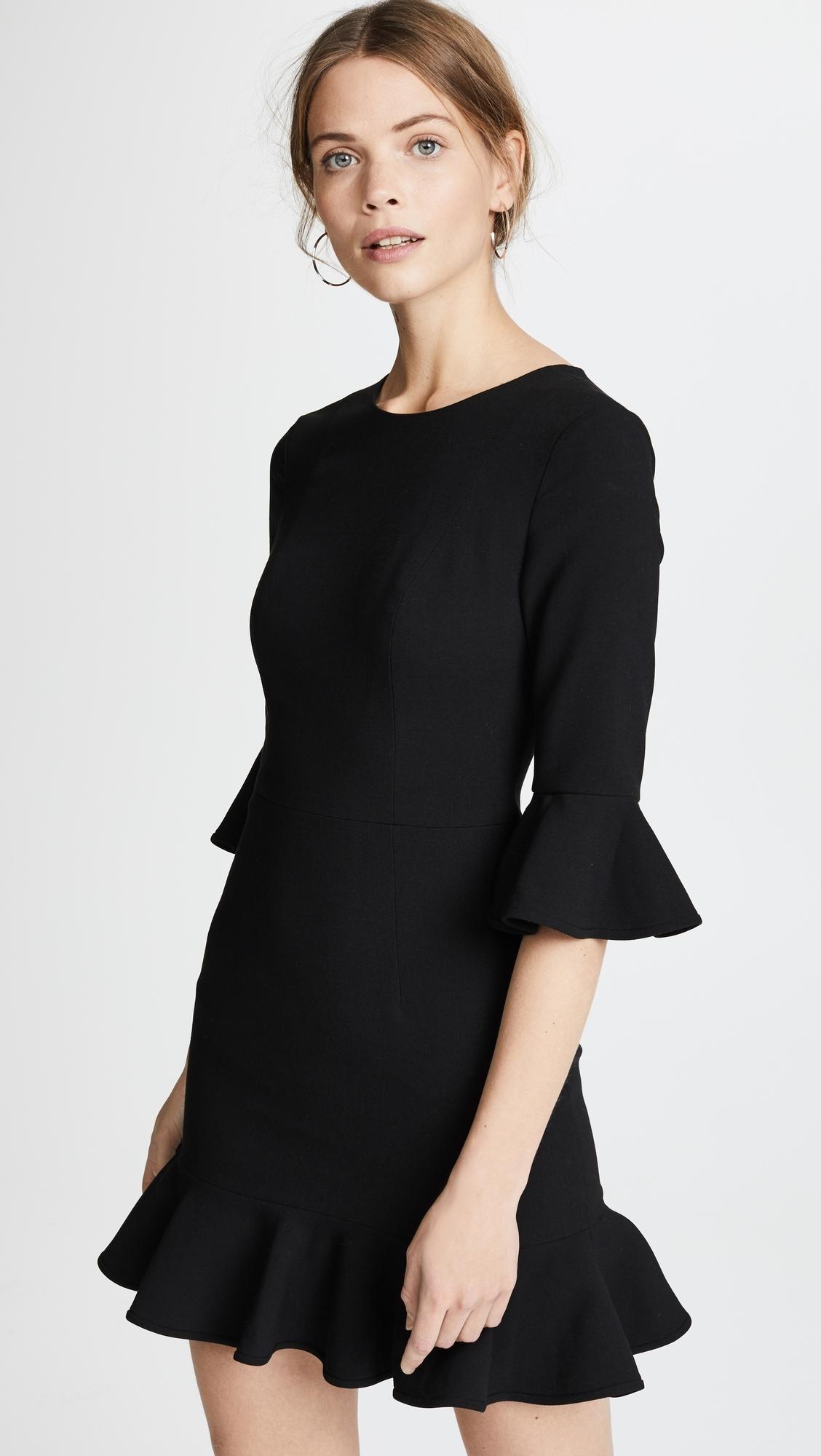 black halo peplum dress Black Halo Harmony Jacquard Peplum Dress 8 NWT