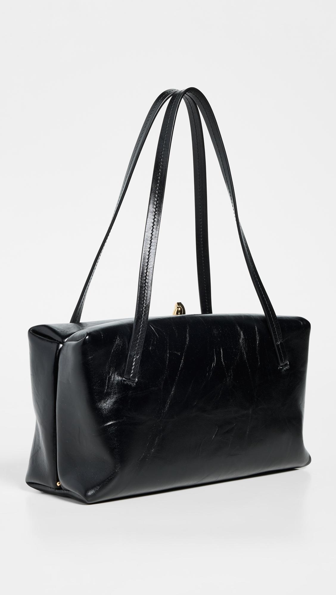 Jil Sander Goji Pillow Handle Small Bag in Black | Lyst