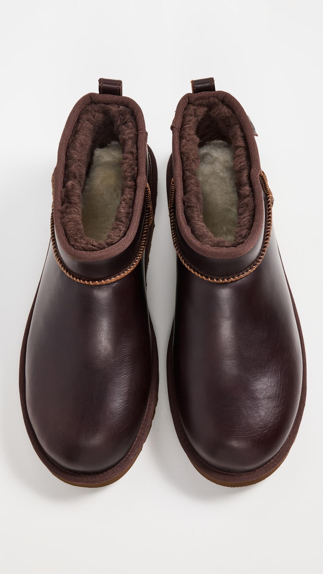 UGG Classic Ultra Mini Regen Leather Boots for Men | Lyst UGG Classic Ultra Mini Regen Leather Boots for Men | Lyst