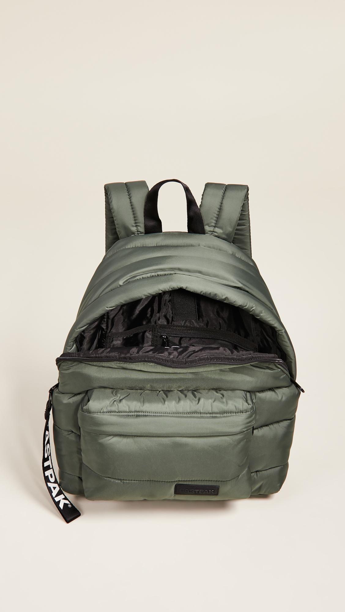 eastpak puffer backpack