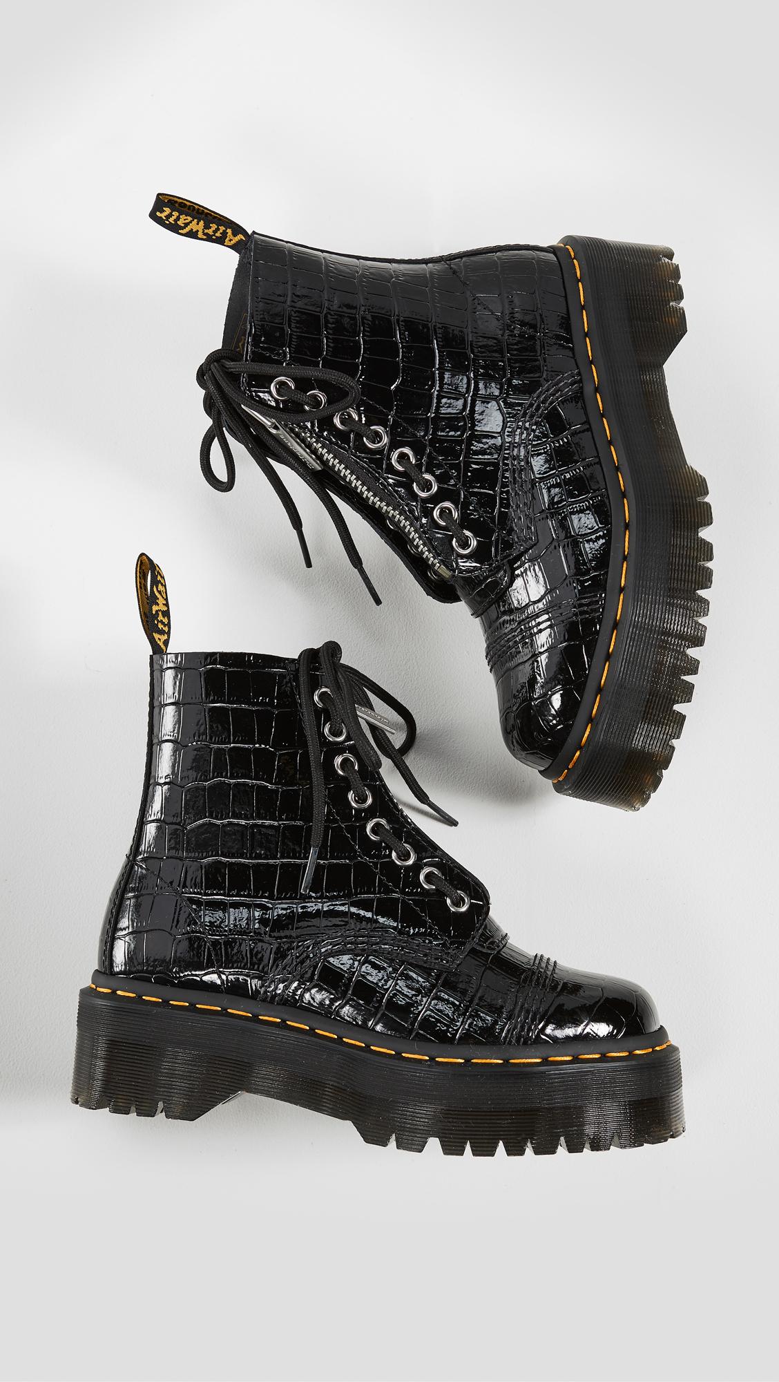 dr martens black sinclair boots