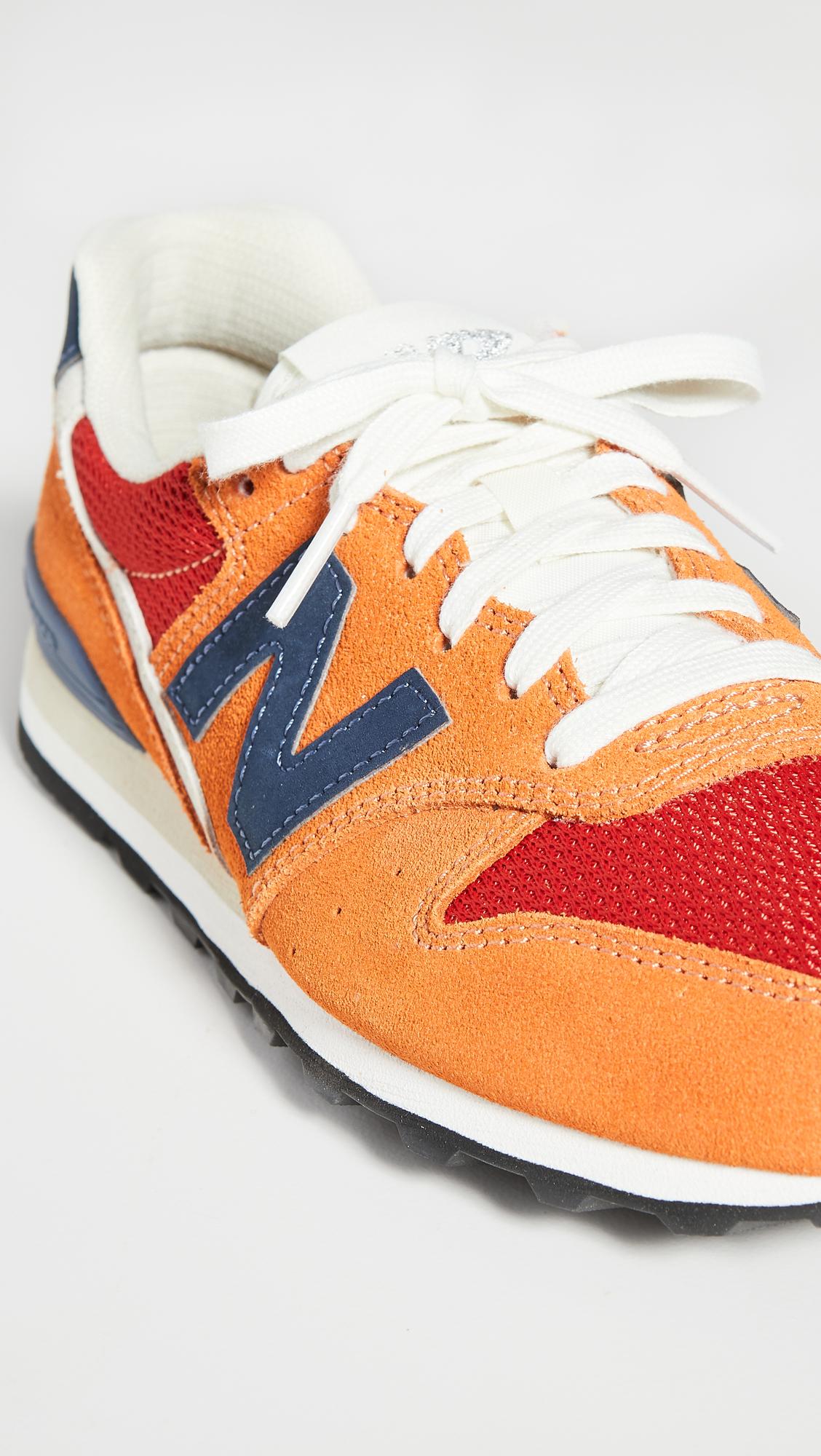 New Balance 996 V2 Sneakers in Orange | Lyst