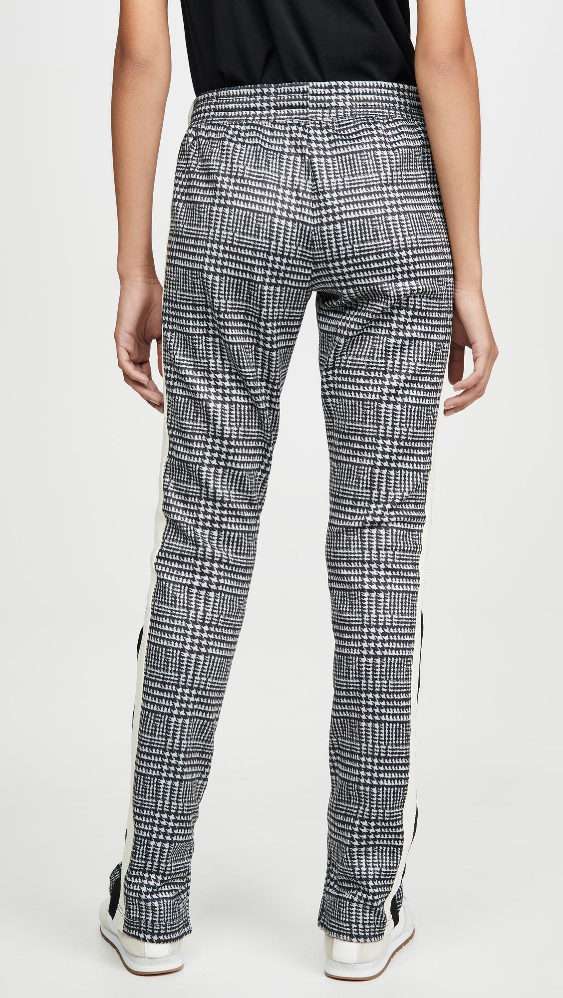 tartan cigarette pants
