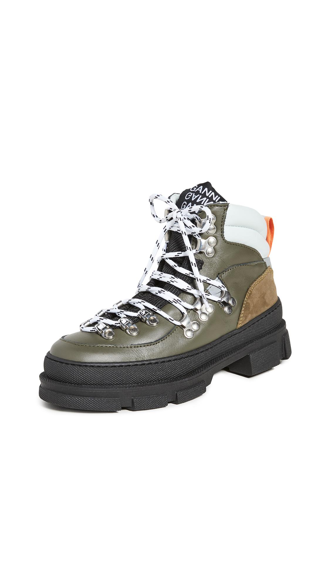 Ganni Sporty Hiking Boots | Lyst