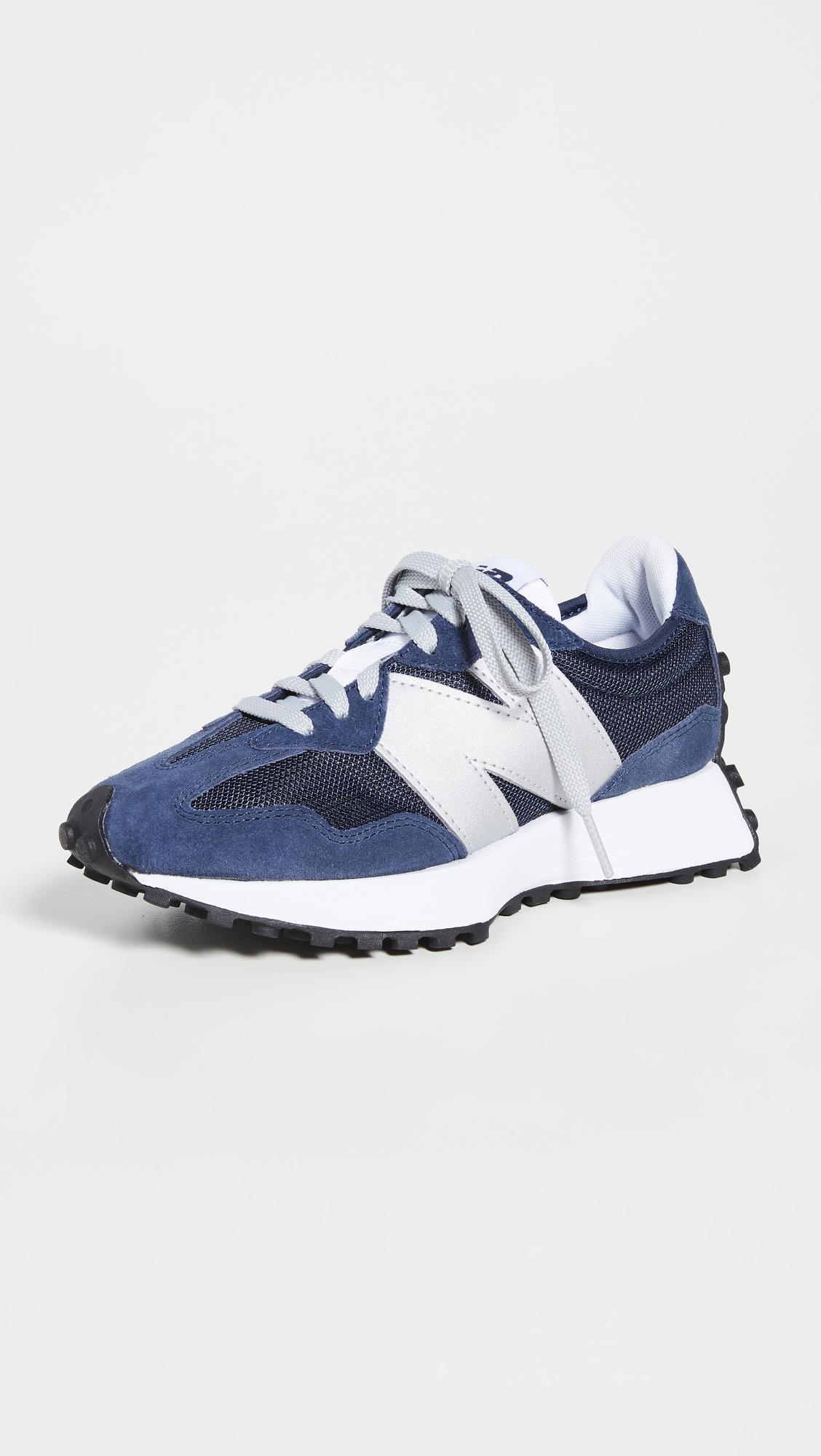 New Balance 327 Classic Trainer Sneakers in Blue | Lyst